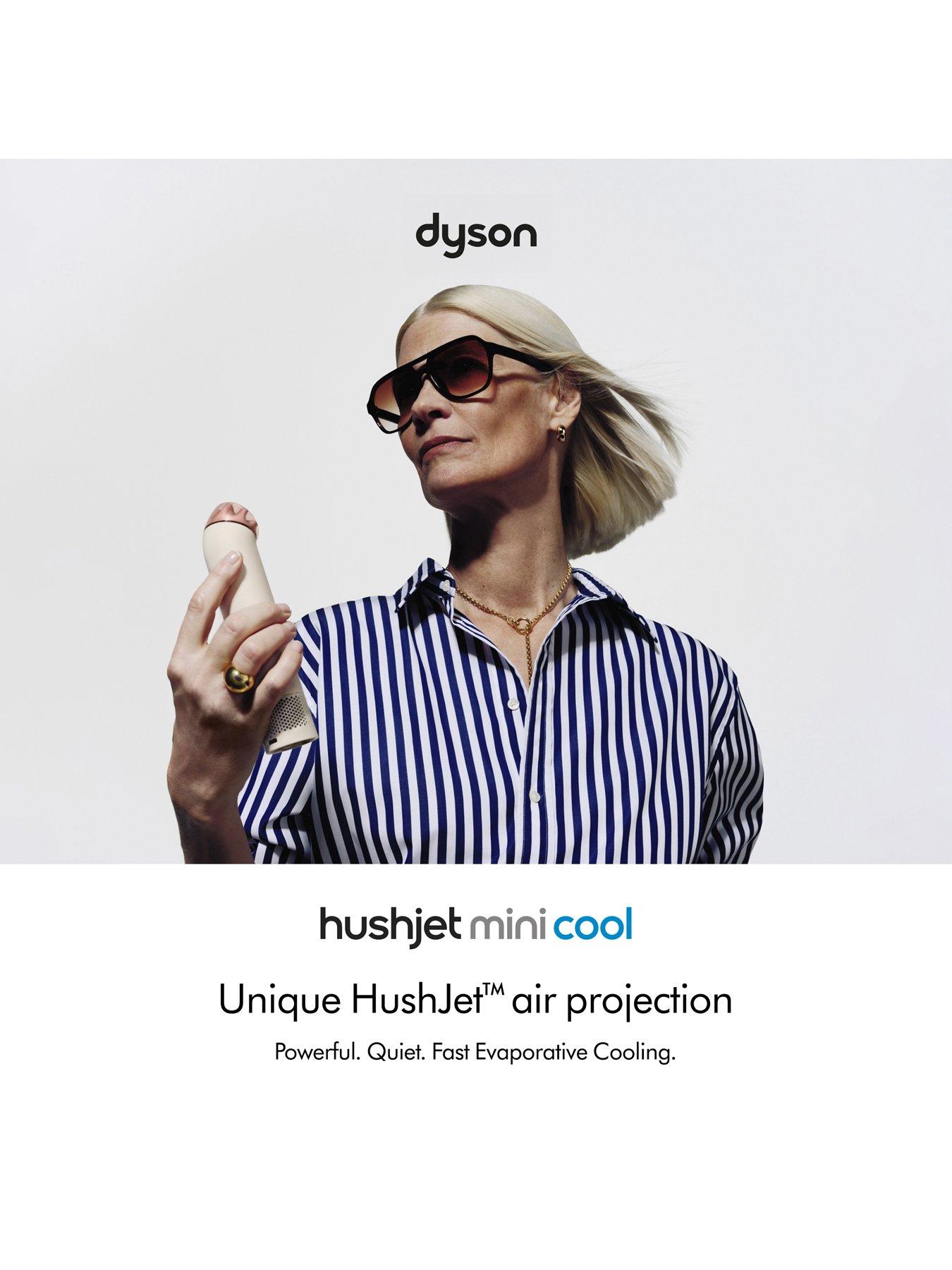 Image 2 of 8 of Dyson HushJet&trade; Mini Cool portable handheld fan -&nbsp;Stone Blush