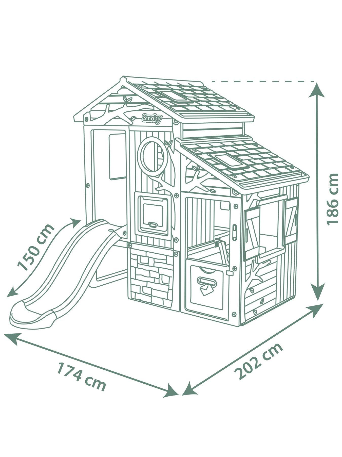 Image 6 of 7 of Smoby LIFE ADVENTURE PLAYHOUSE