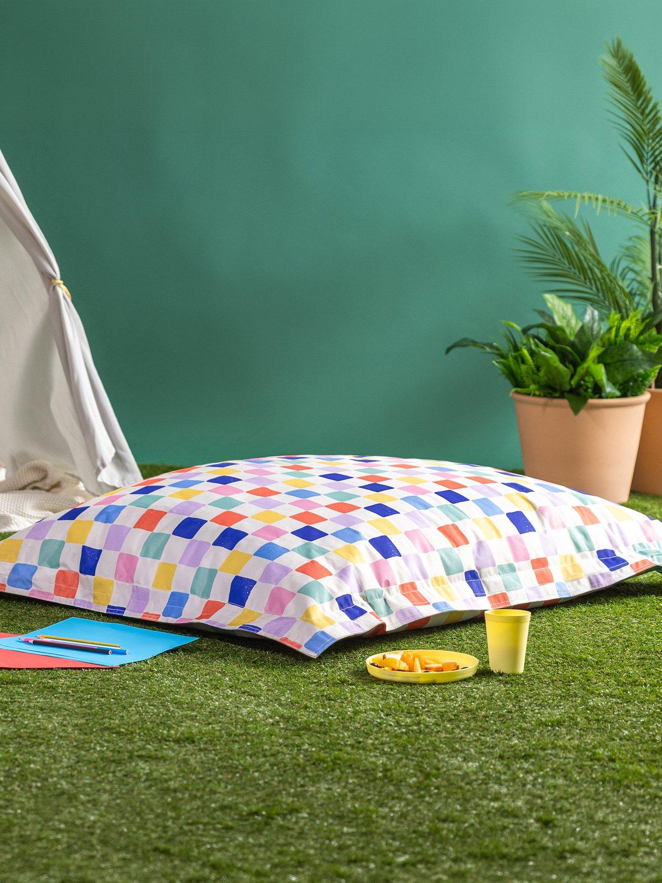 Icon Beanbags Kids Giant Floor Cushion Bean Bag (Print)