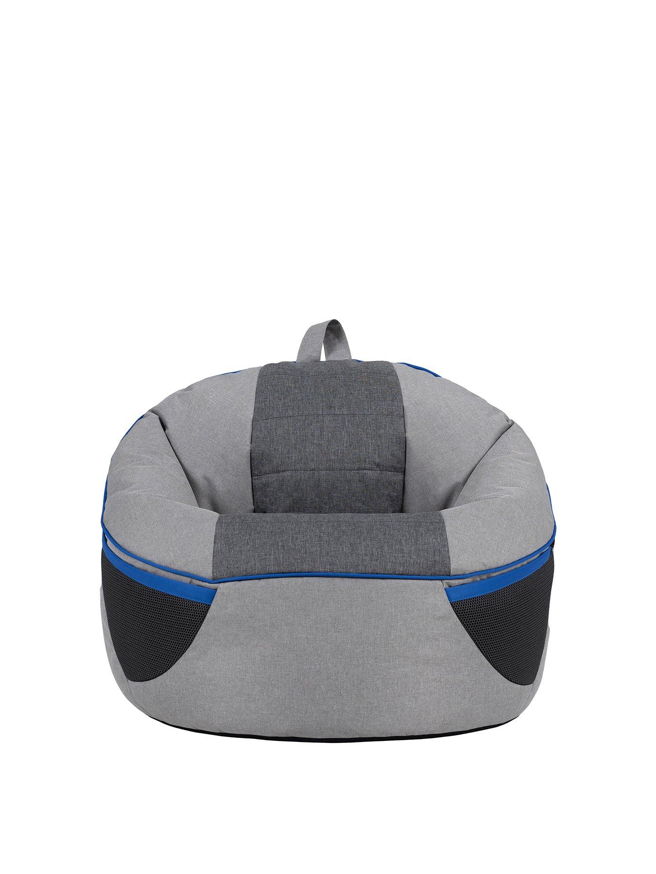 Image 2 of 7 of Icon Beanbags Alpha Kids Gaming Bean Bag- Grey
