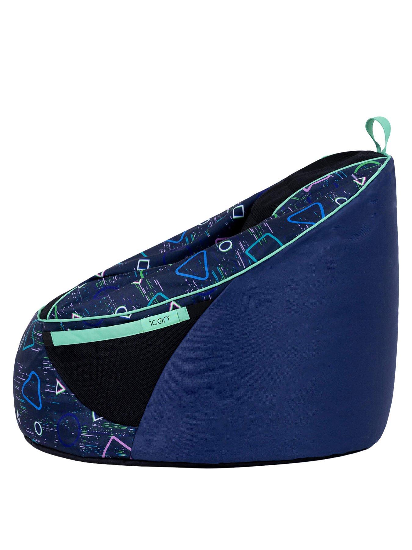 Image 6 of 7 of Icon Beanbags Alpha Kids Gaming Bean Bag- Grey
