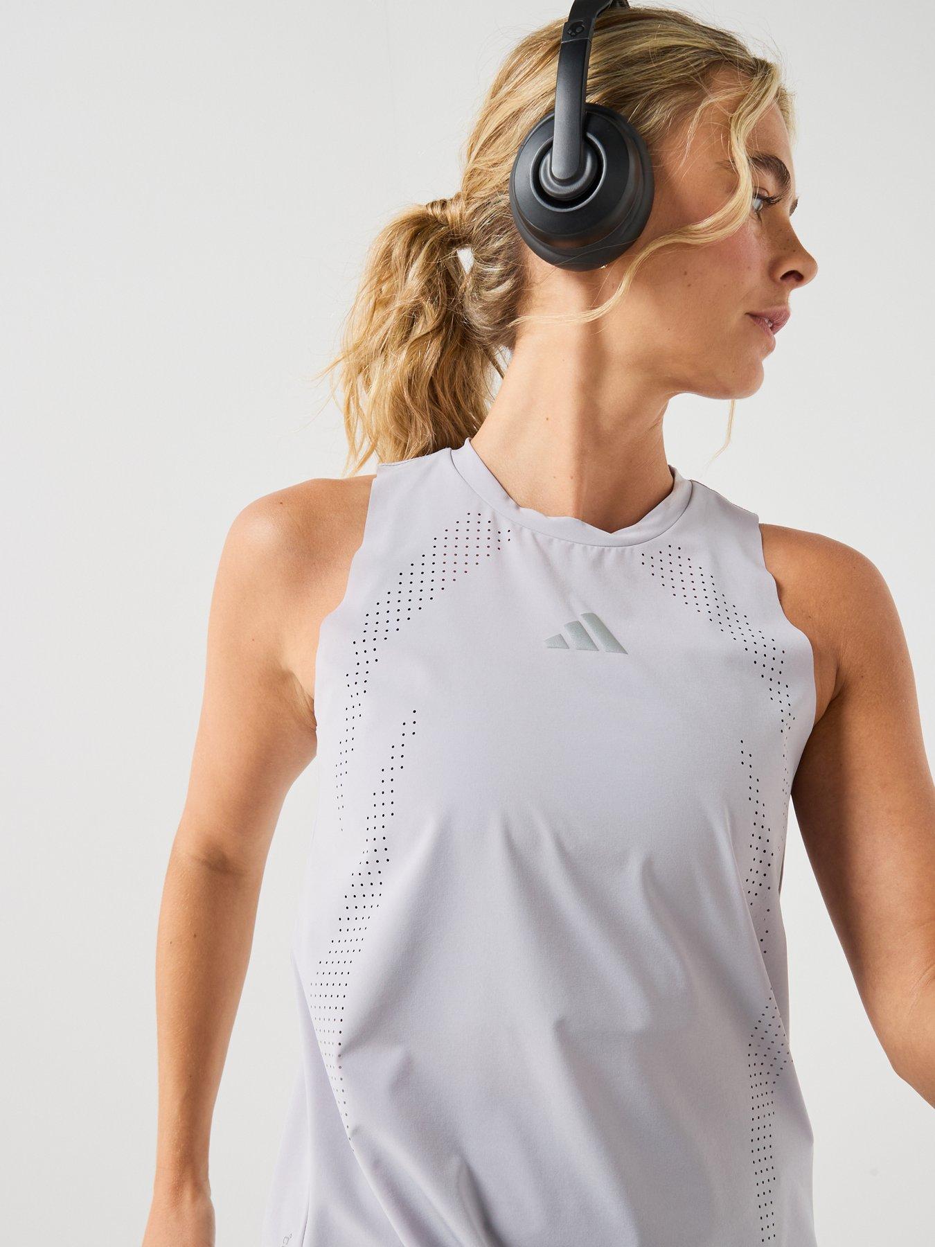 Image 4 of 5 of adidas Women's Running Tank Top - Grey