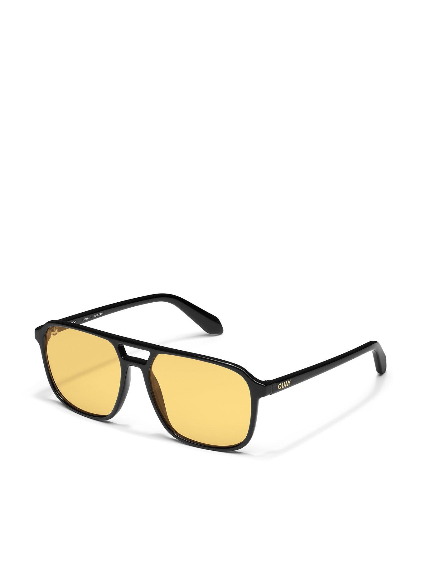 QUAY AUSTRALIA On The Fly Aviator Sunglasses