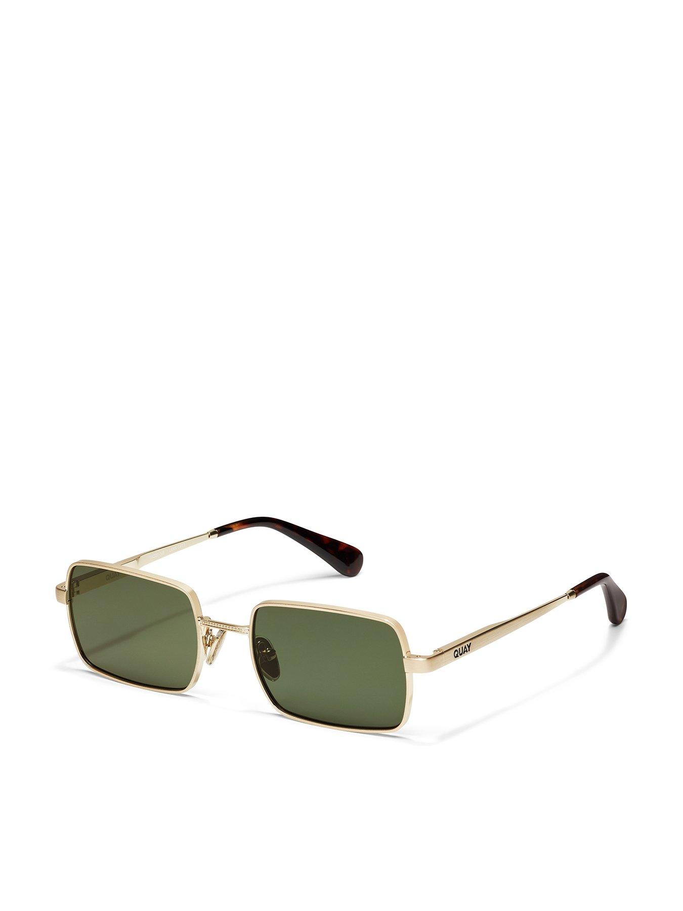 QUAY AUSTRALIA Dnd Narrow Rectangle Sunglasses