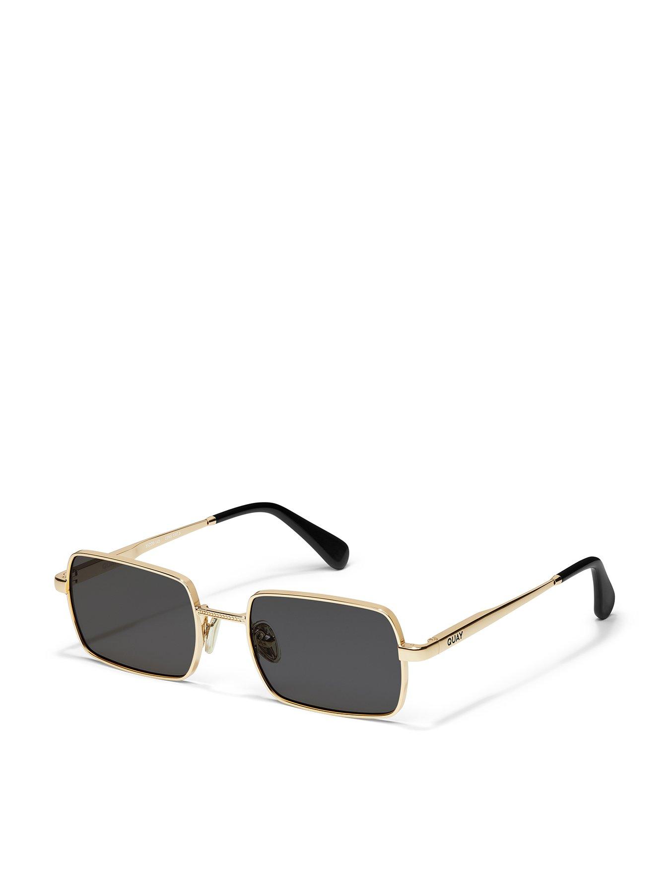 QUAY AUSTRALIA Dnd Narrow Rectangle Sunglasses