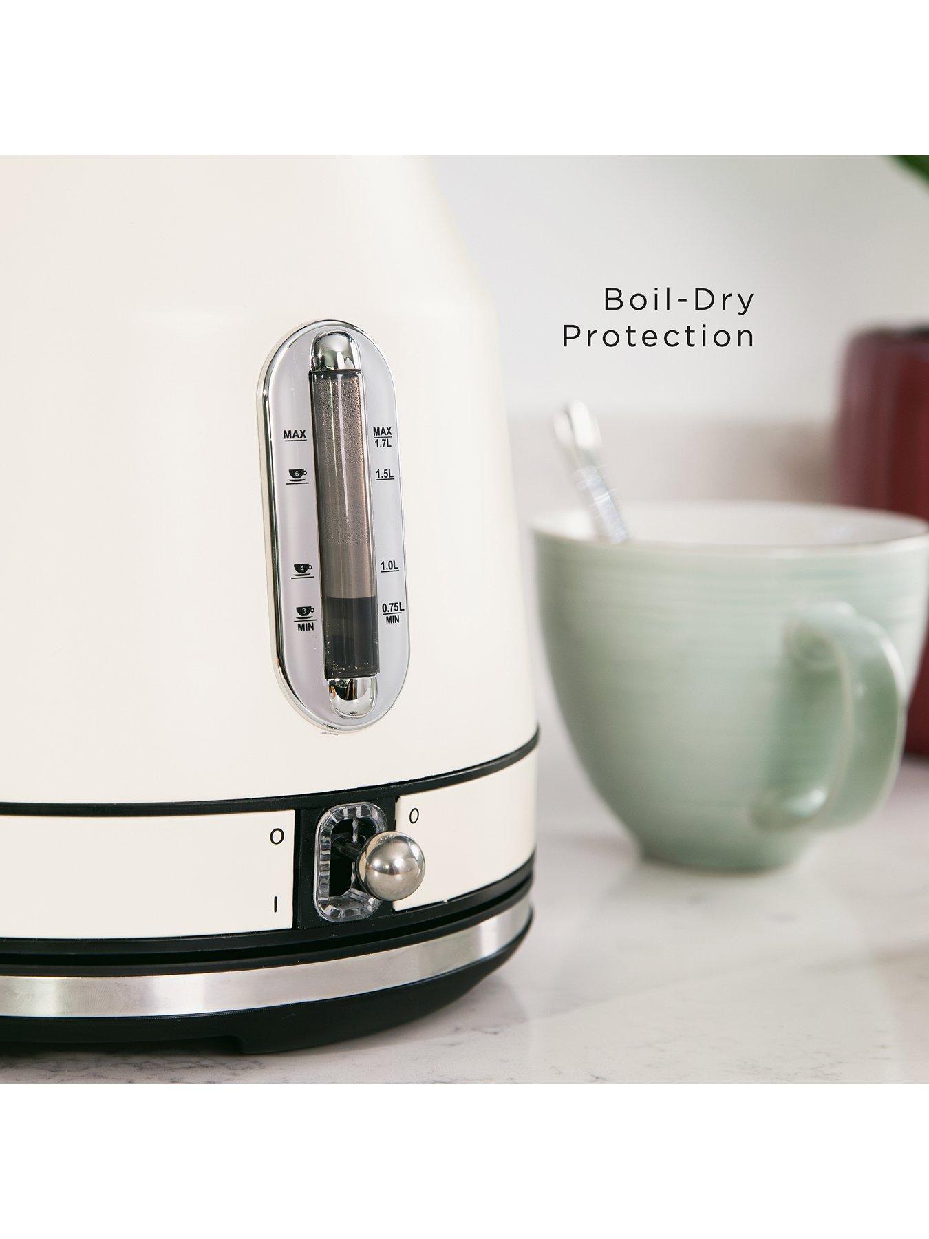 Image 7 of 7 of Rangemaster RMCLDK301CM Classic Kettle in Matt Pale Cream