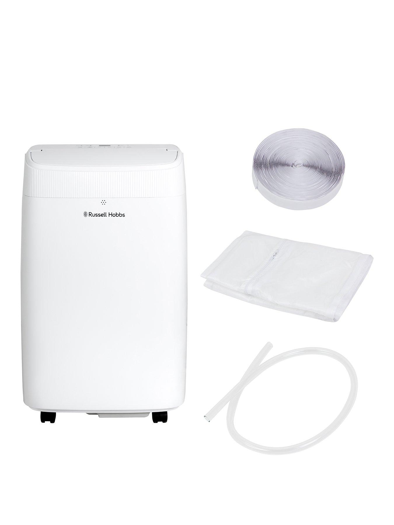 Russell Hobbs RHPAC4003, Portable Air Conditioner and Dehumidifier in White