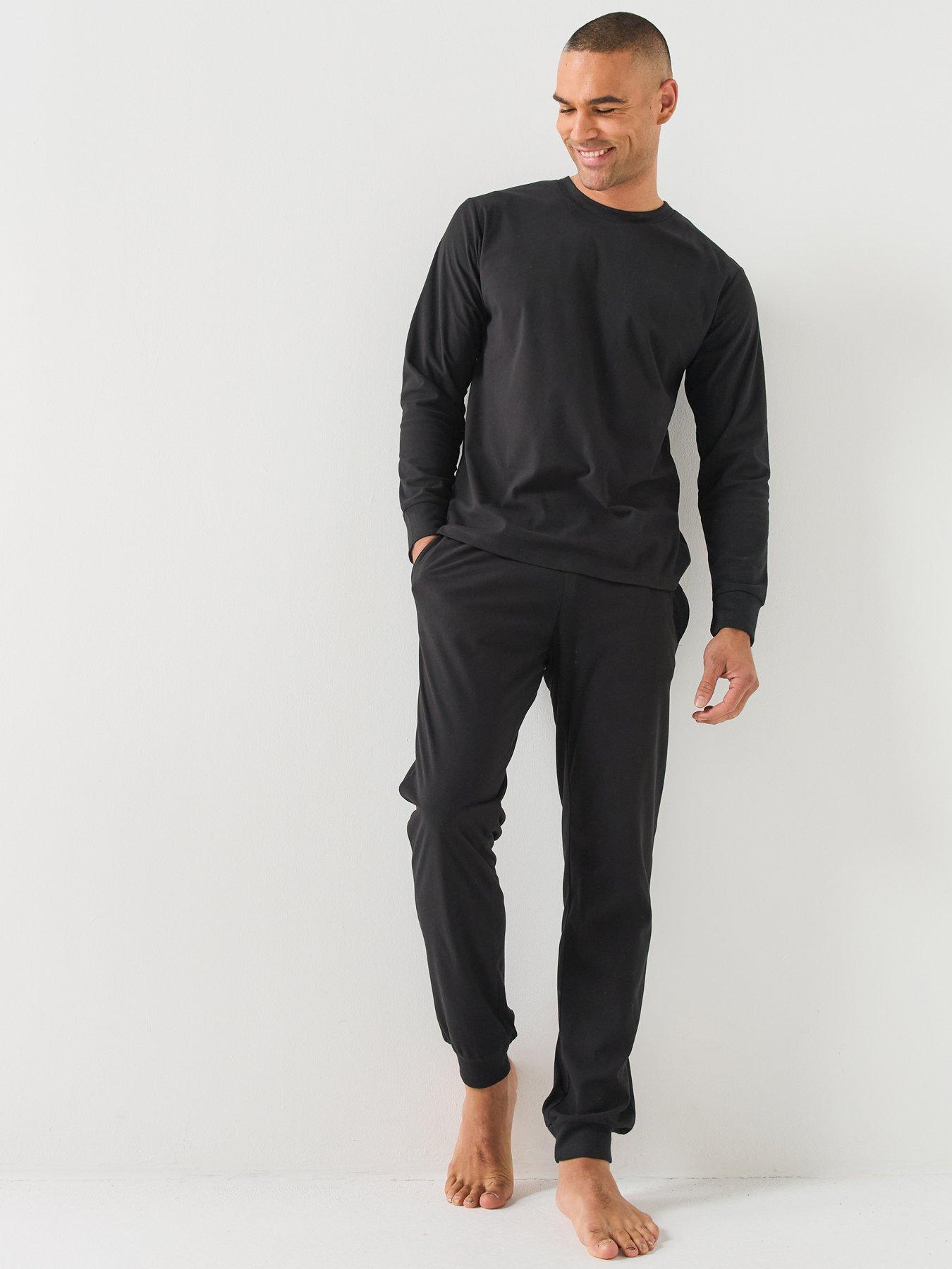 JACK & JONES Plain Loungewear Set | Loose Fit, Plain, Long Sleeves, Casual, Maximum temperature 40°C normal process - Image 4