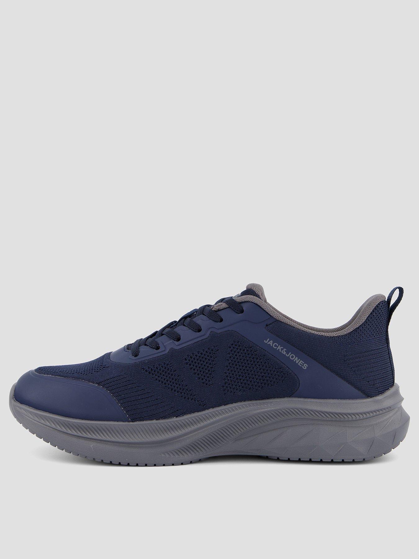 Image 1 of 7 of Jack & Jones Drago Knit Sneaker - Navy