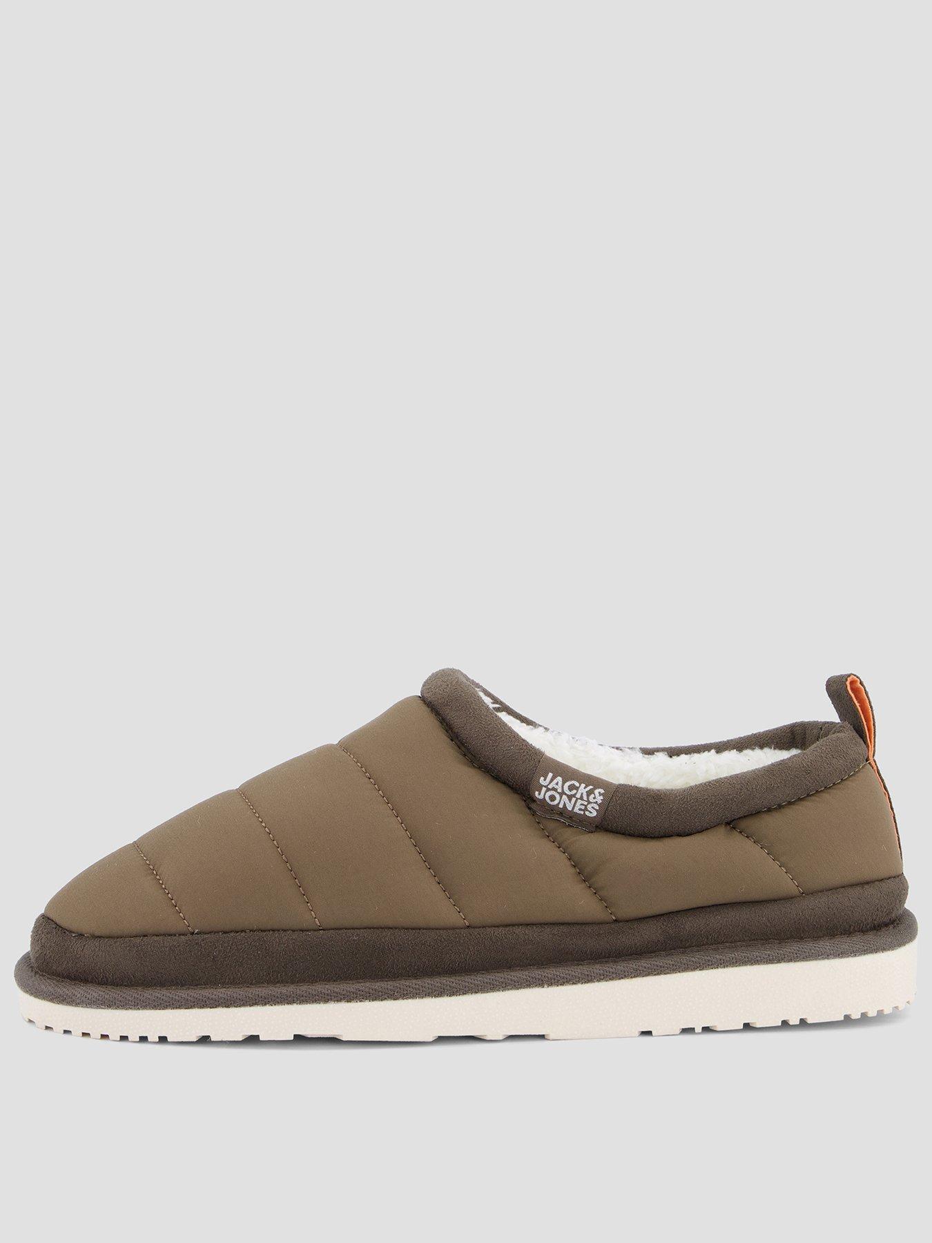 Jack & Jones Men's Green Puff Mule Slippers - Size 11 - Image 2