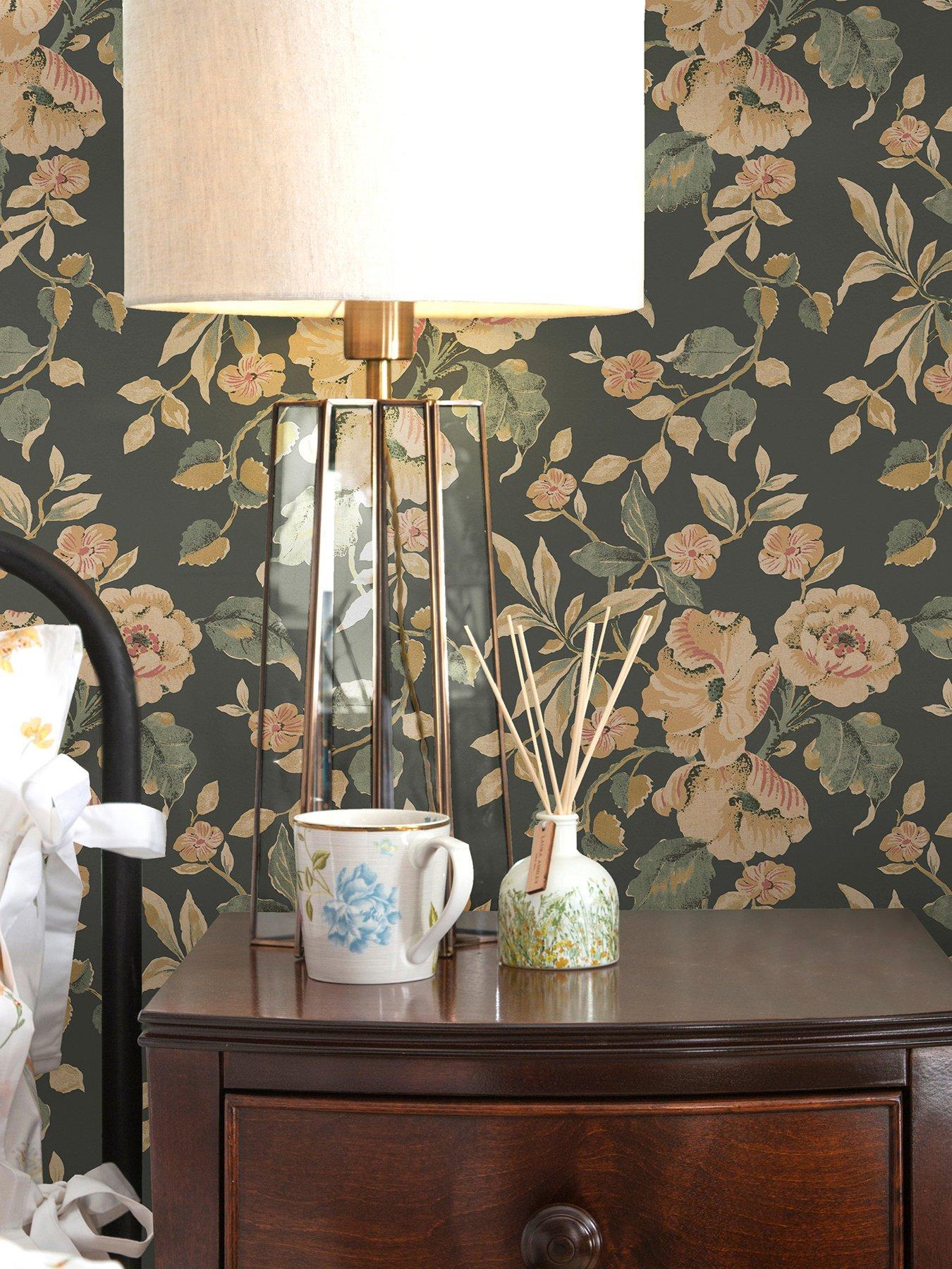 Laura Ashley Laura Ashley Alyworth Trail Fern Wallpaper