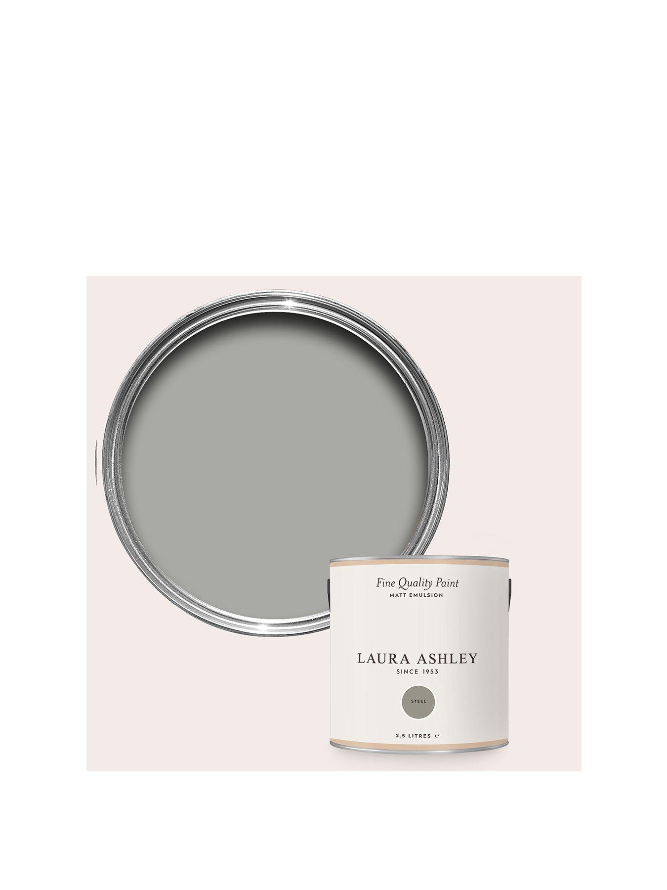 Laura Ashley Matt Emulsion Steel 2.5l Paint