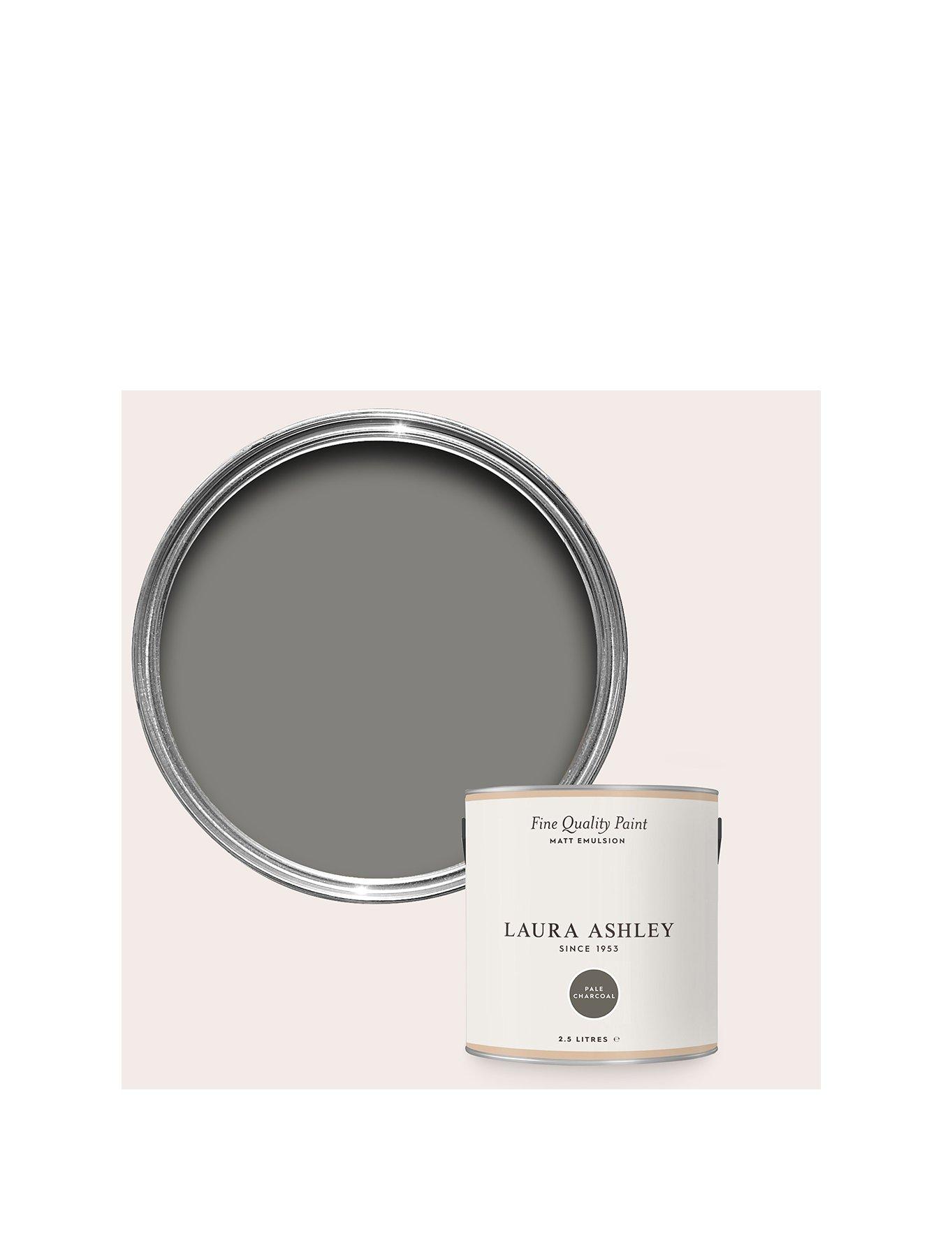 Laura Ashley Matt Emulsion Pale Charcoal 2.5l Paint