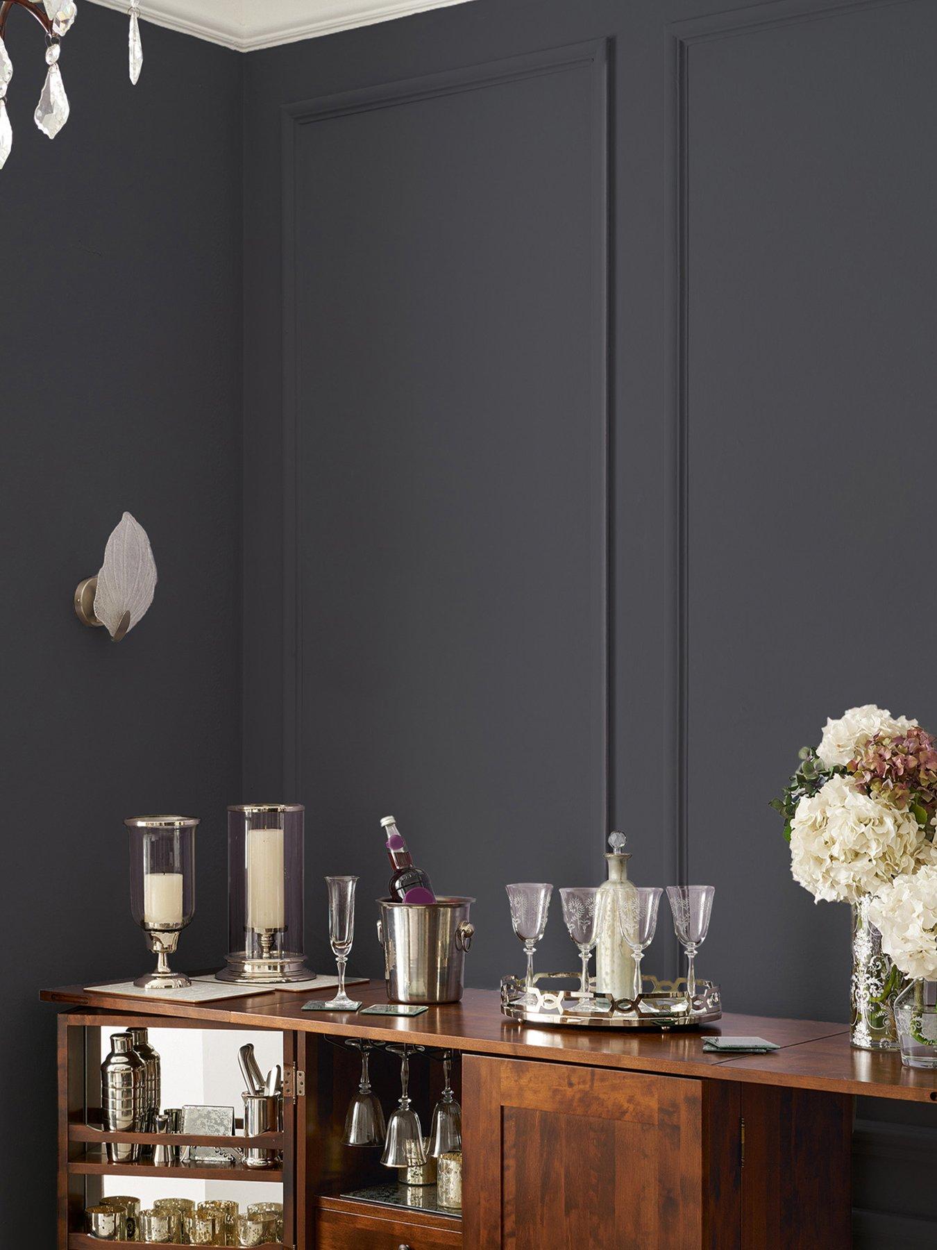 Laura Ashley Laura Ashley Matt Emulsion Charcoal 2.5l Paint