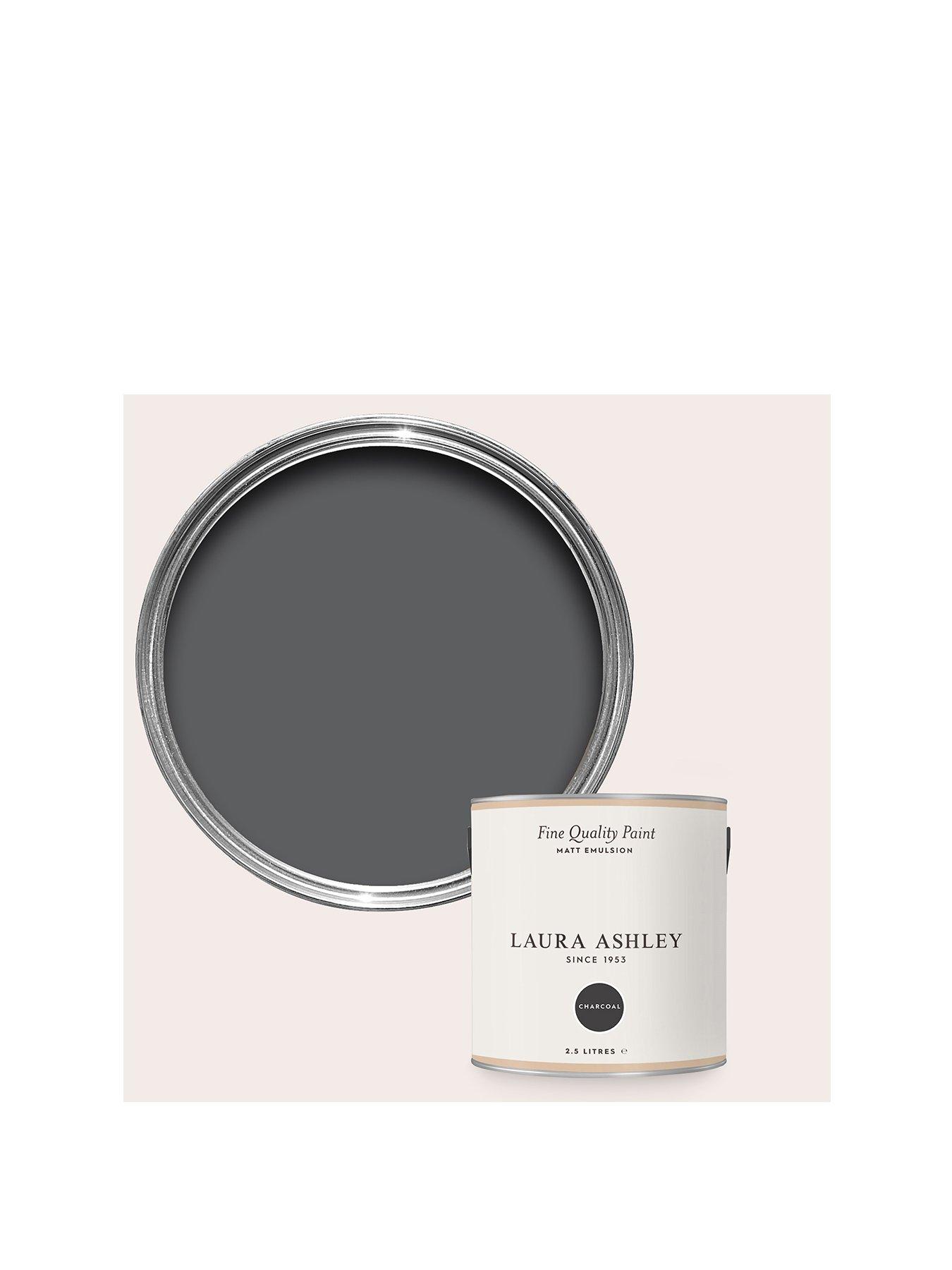 Laura Ashley Matt Emulsion Charcoal 2.5L Paint