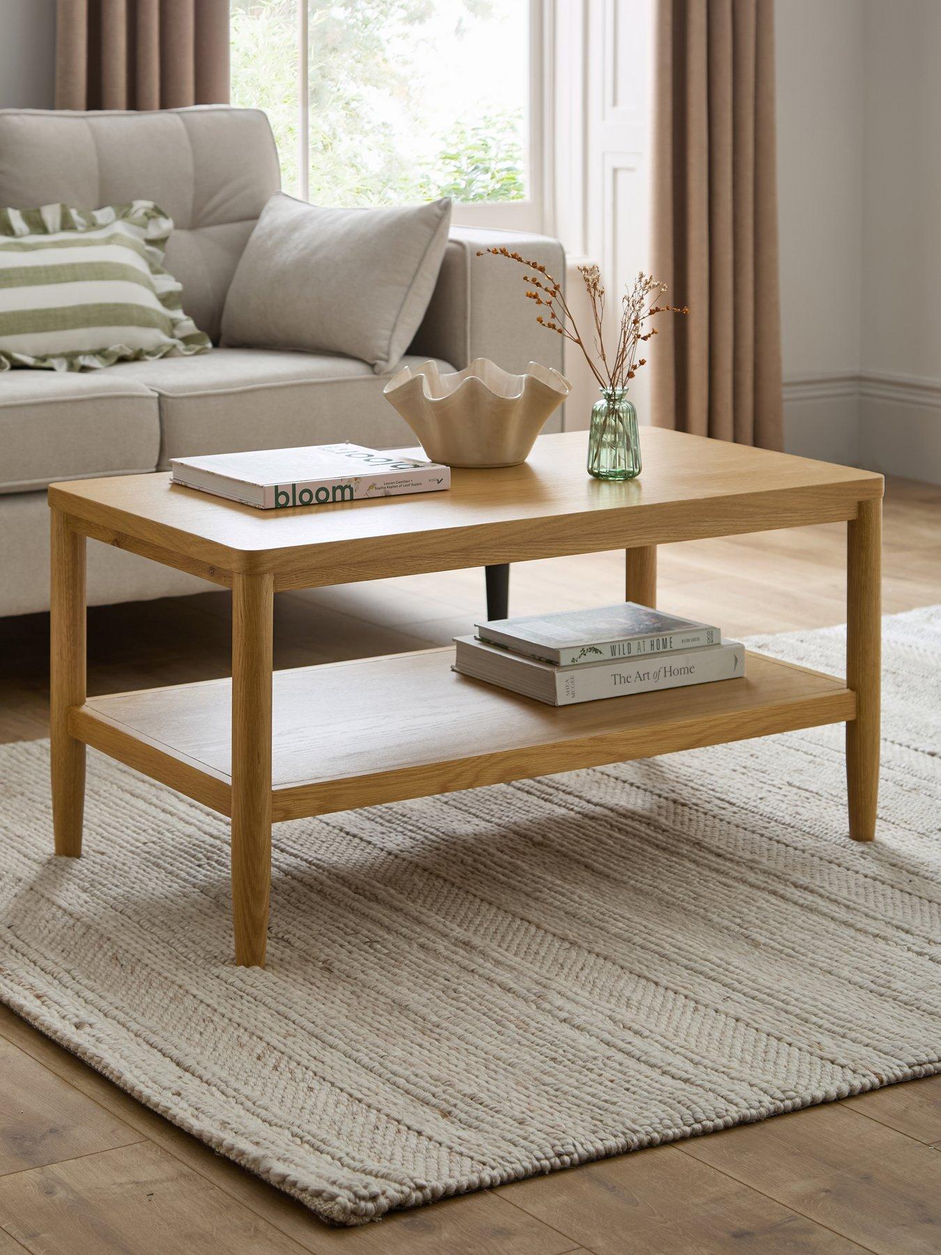 The Very Collection Aubrey Coffee Table - Oak
