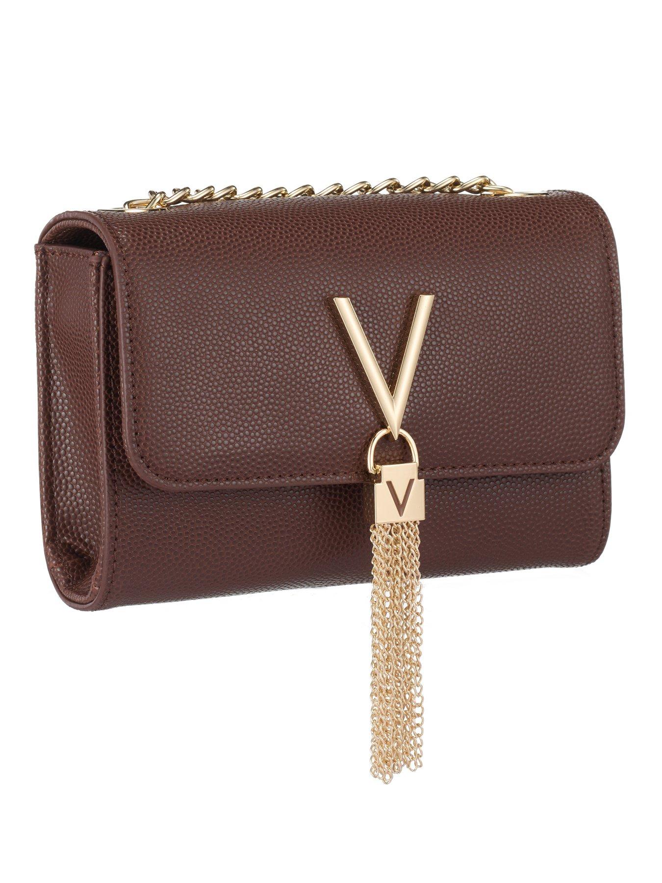 Image 3 of 6 of Valentino Divina Pochette Bag - Brown