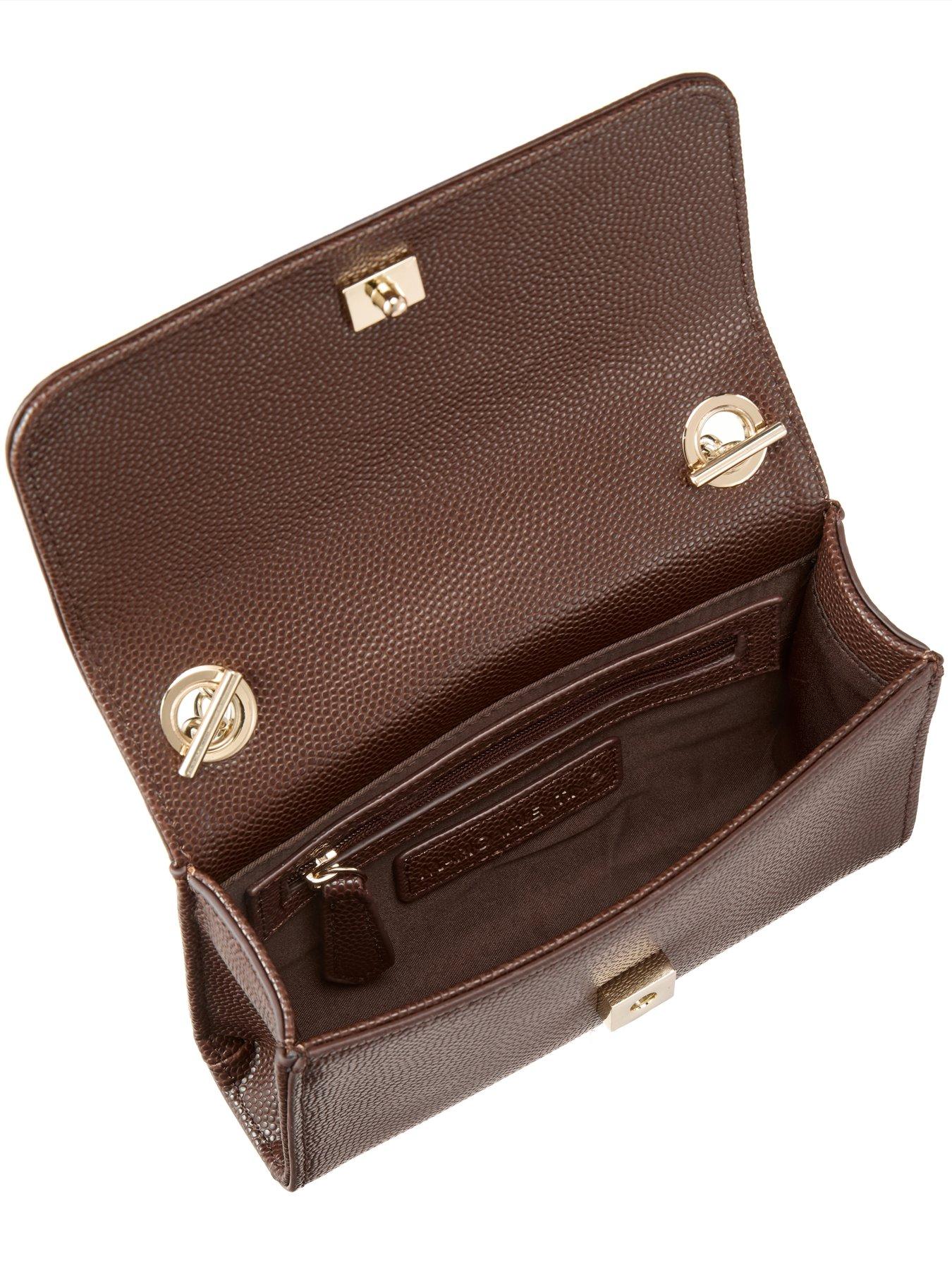 Image 4 of 6 of Valentino Divina Pochette Bag - Brown