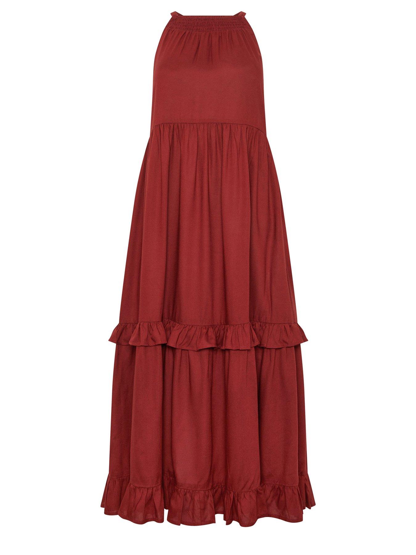 dream on me marcus changing table and dresser storm grey Quincy Halter Maxi Dress With Hardware - Black