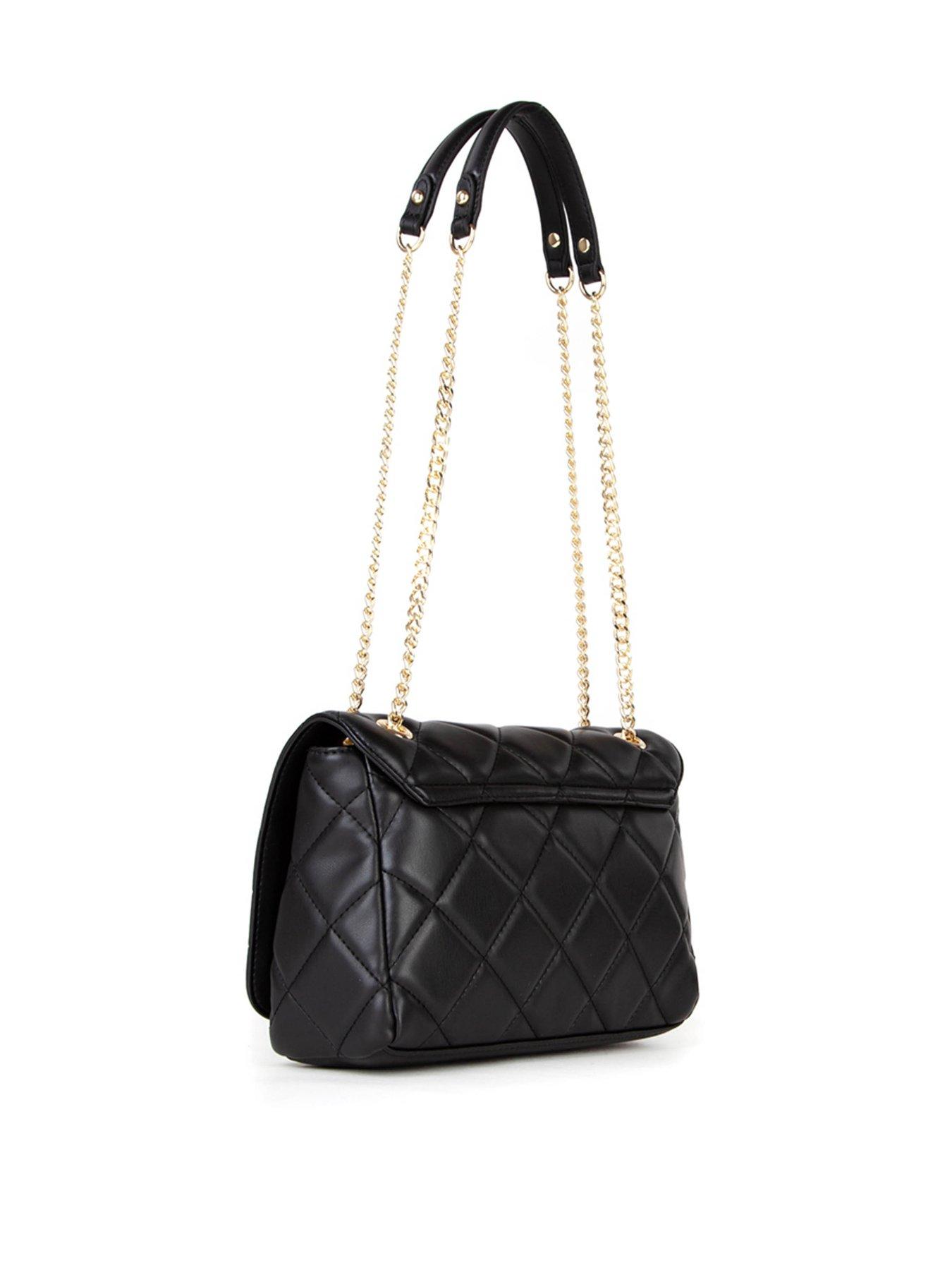 Image 2 of 4 of Valentino Women's Ocarina Quilted Flap Chain Shoulder Bag - Grey