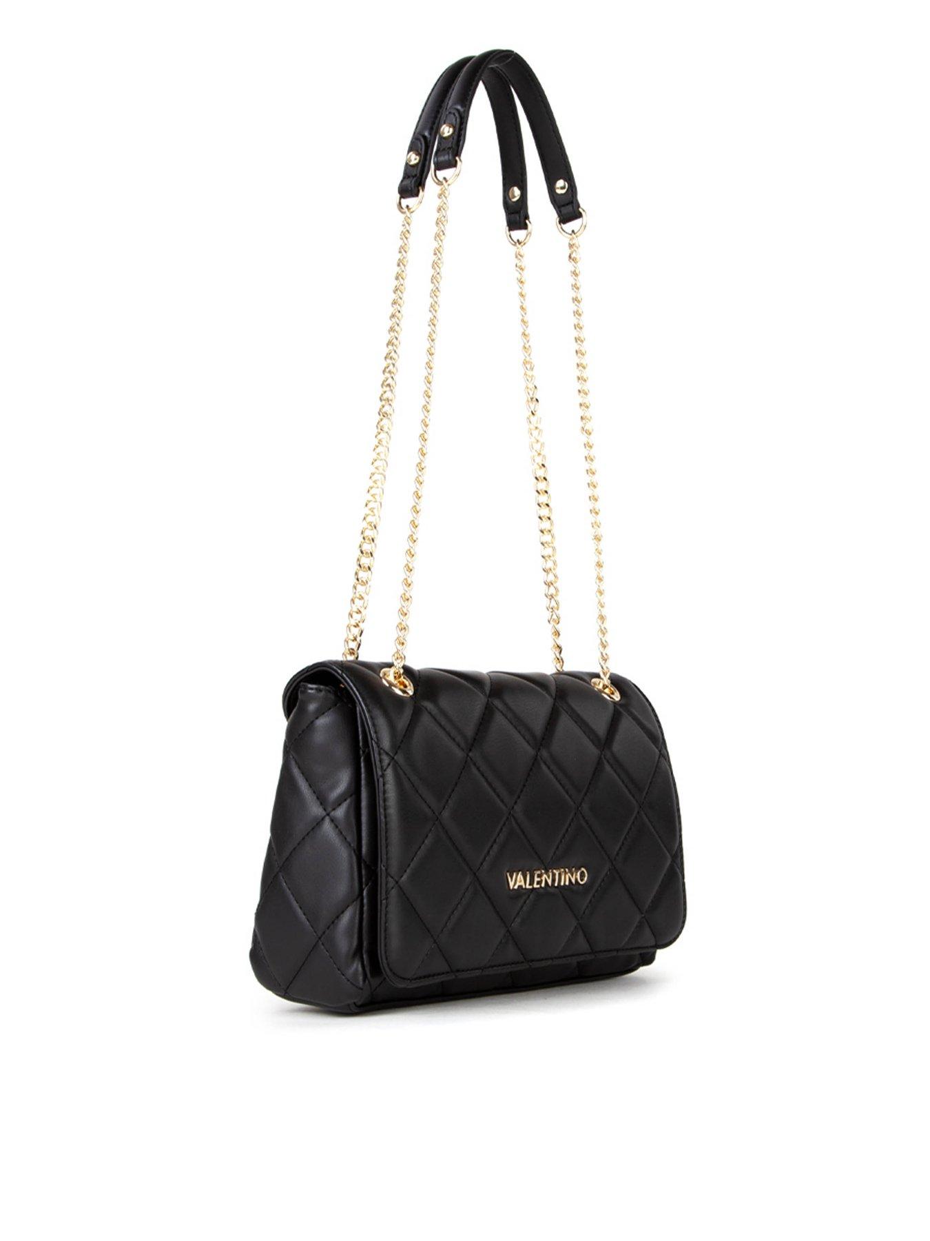 Image 3 of 4 of Valentino Women's Ocarina Quilted Flap Chain Shoulder Bag - Grey