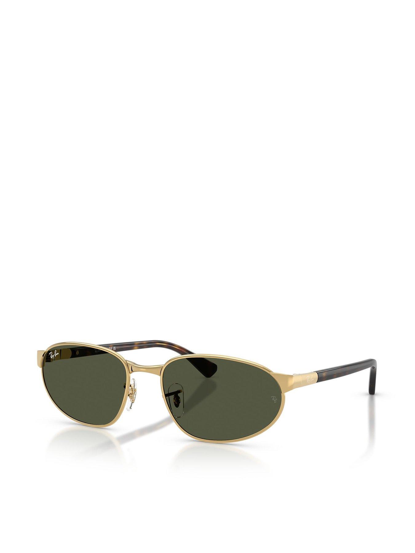 Image 1 of 5 of Ray-Ban Ray Ban 3777 Round Sunglasses - Polished Arista Gold