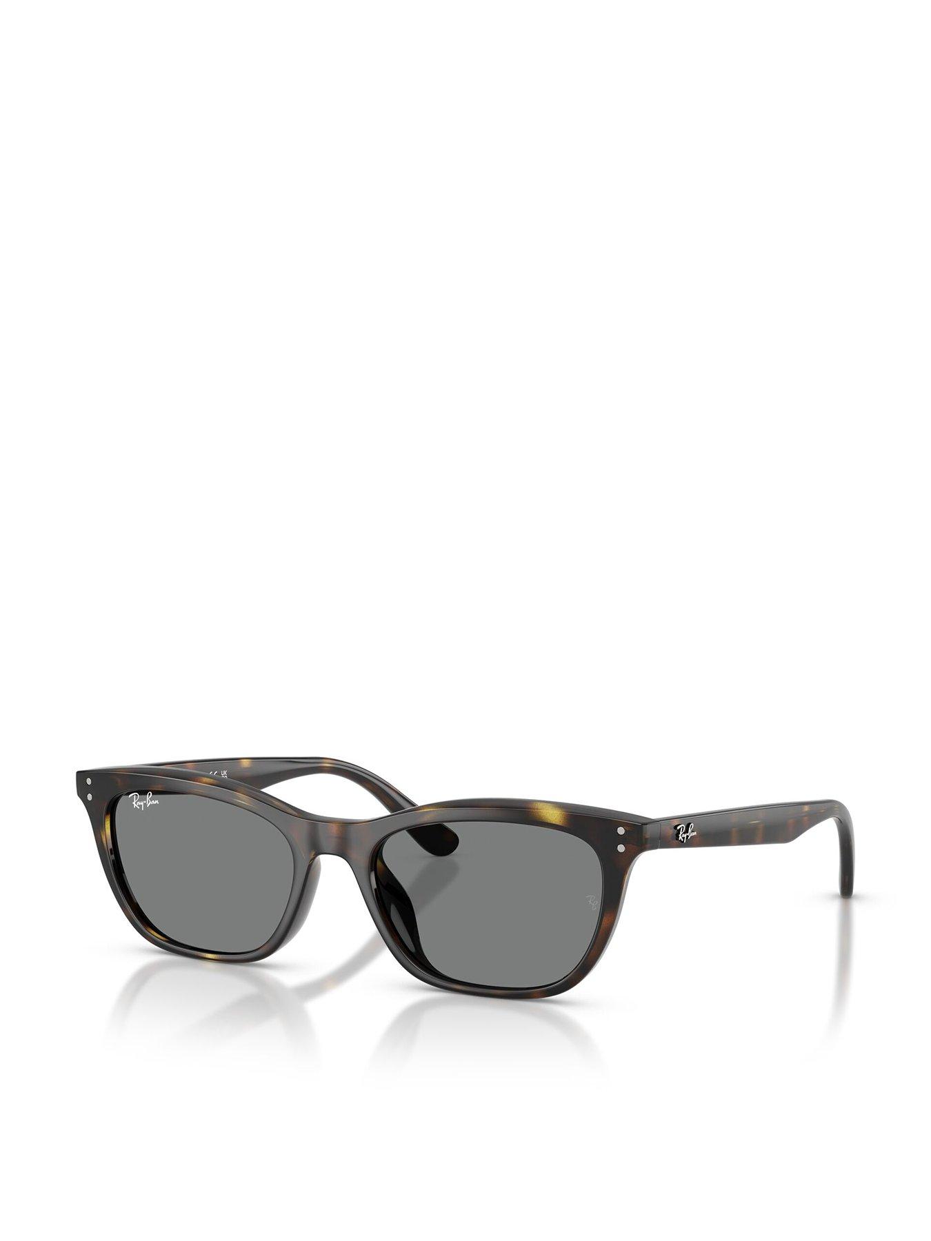 Ray-Ban RB4474D, Havana Sunglasses Dark Grey lenses, Mojo Glasses - Image 3