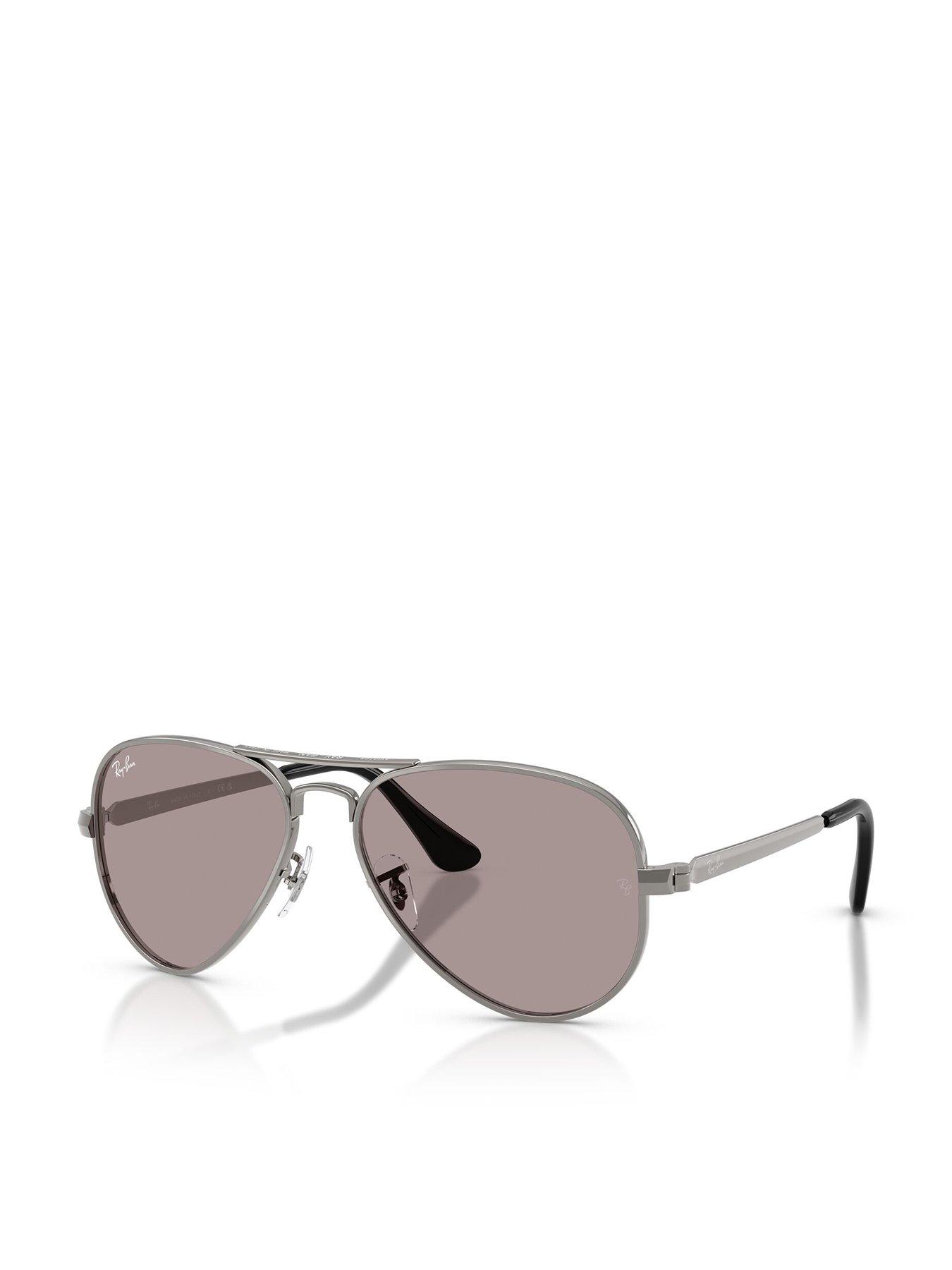 Image 1 of 5 of Ray-Ban 0Rb3925 Aviator Sunglasses - Grey