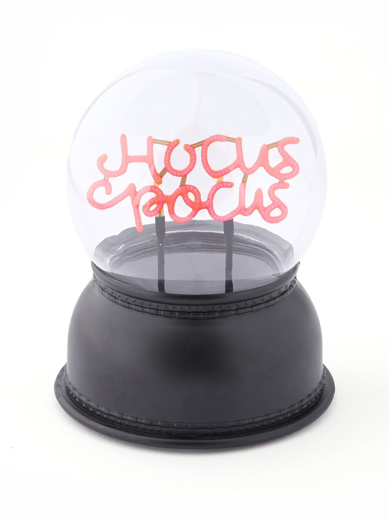 Image 2 of 6 of Festive 14&nbsp;cm&nbsp;Hocus Pocus Lit Globe Halloween Decoration
