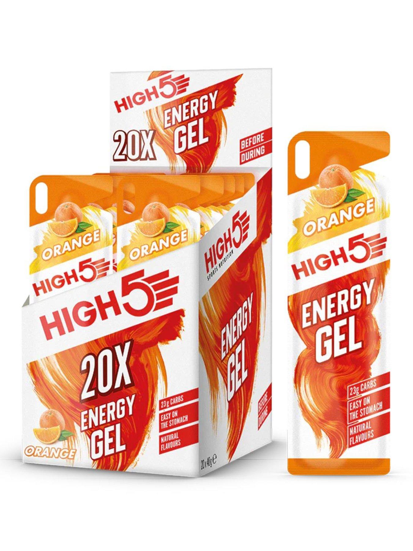 High5 Energy Gel 20 x 40g Sachet Orange