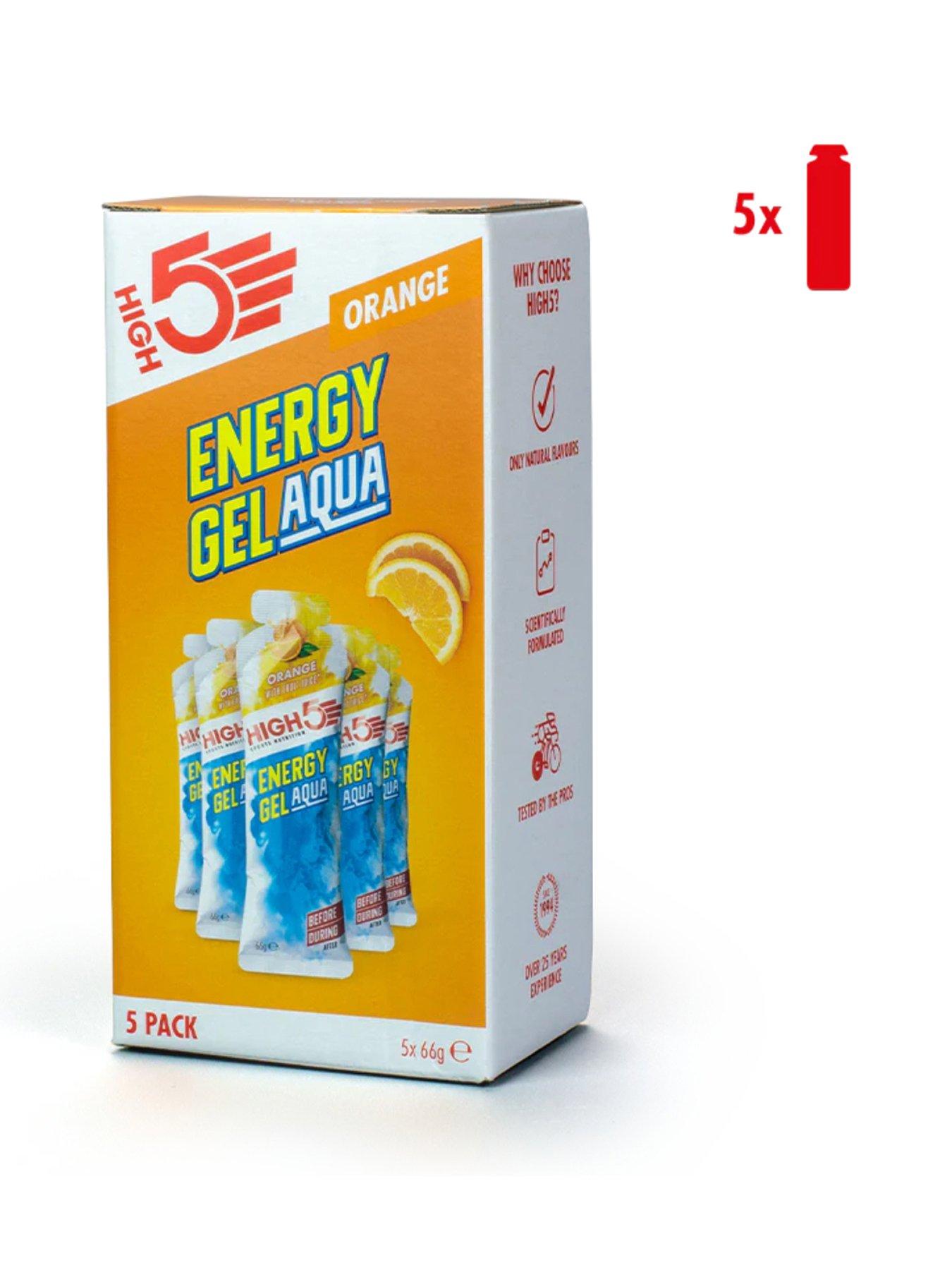 High5 Energy Gel Aqua 5 x 66g Sachet Orange