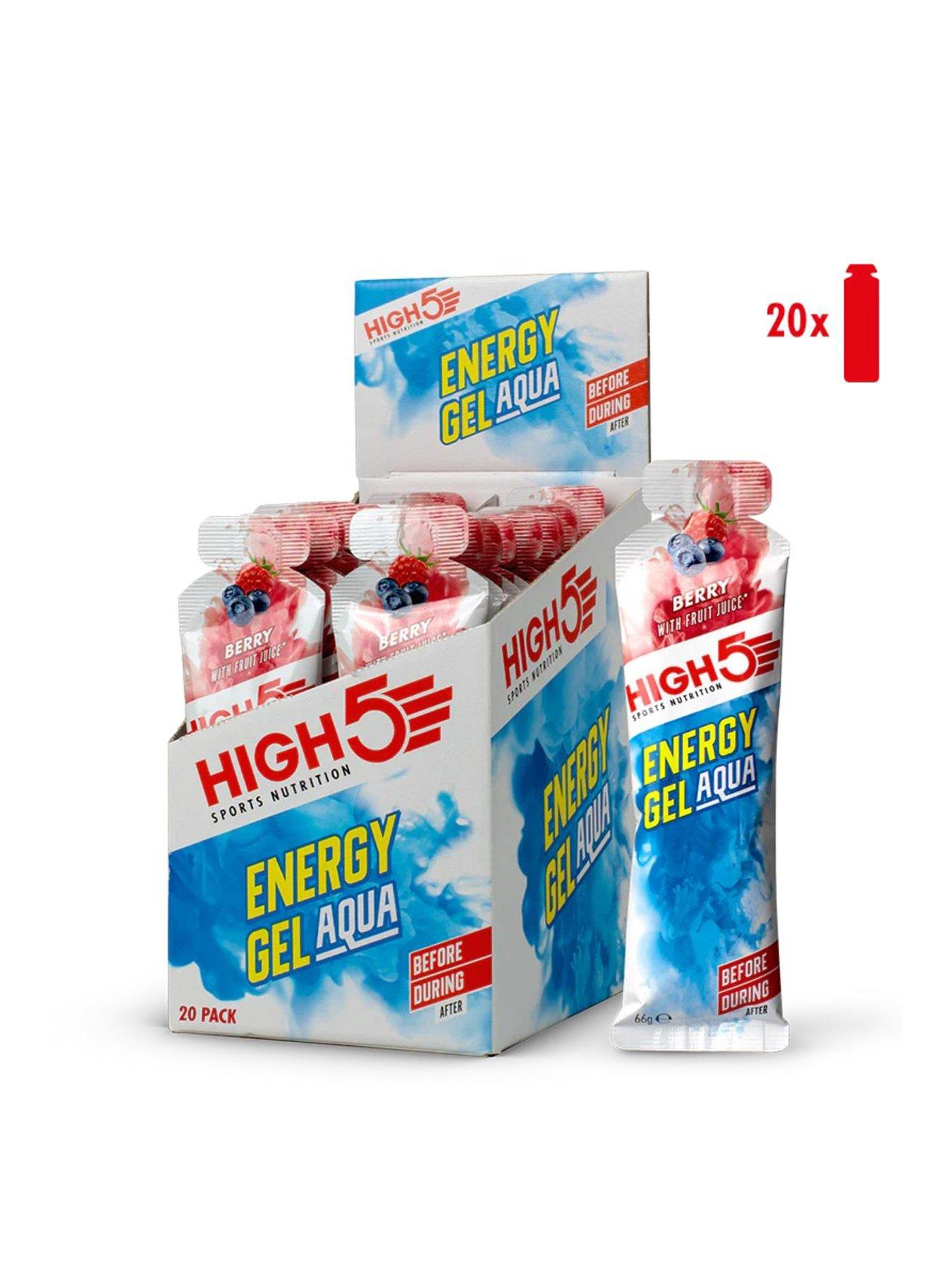 High5 Energy Gel Aqua 20 x 66g Sachet Berry