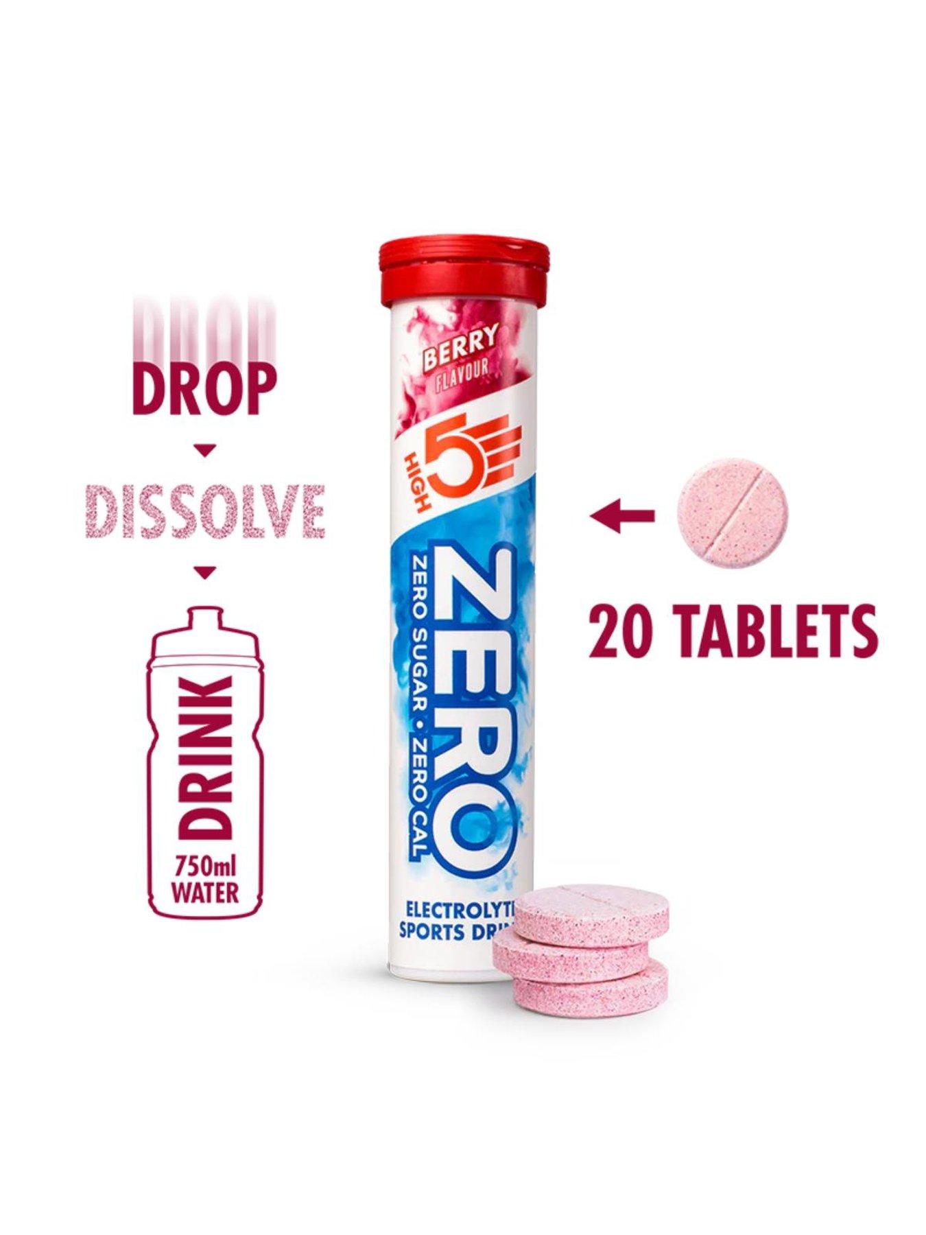 Image 4 of 4 of High5 ZERO 8 x 20 Hydration Tablets Berry