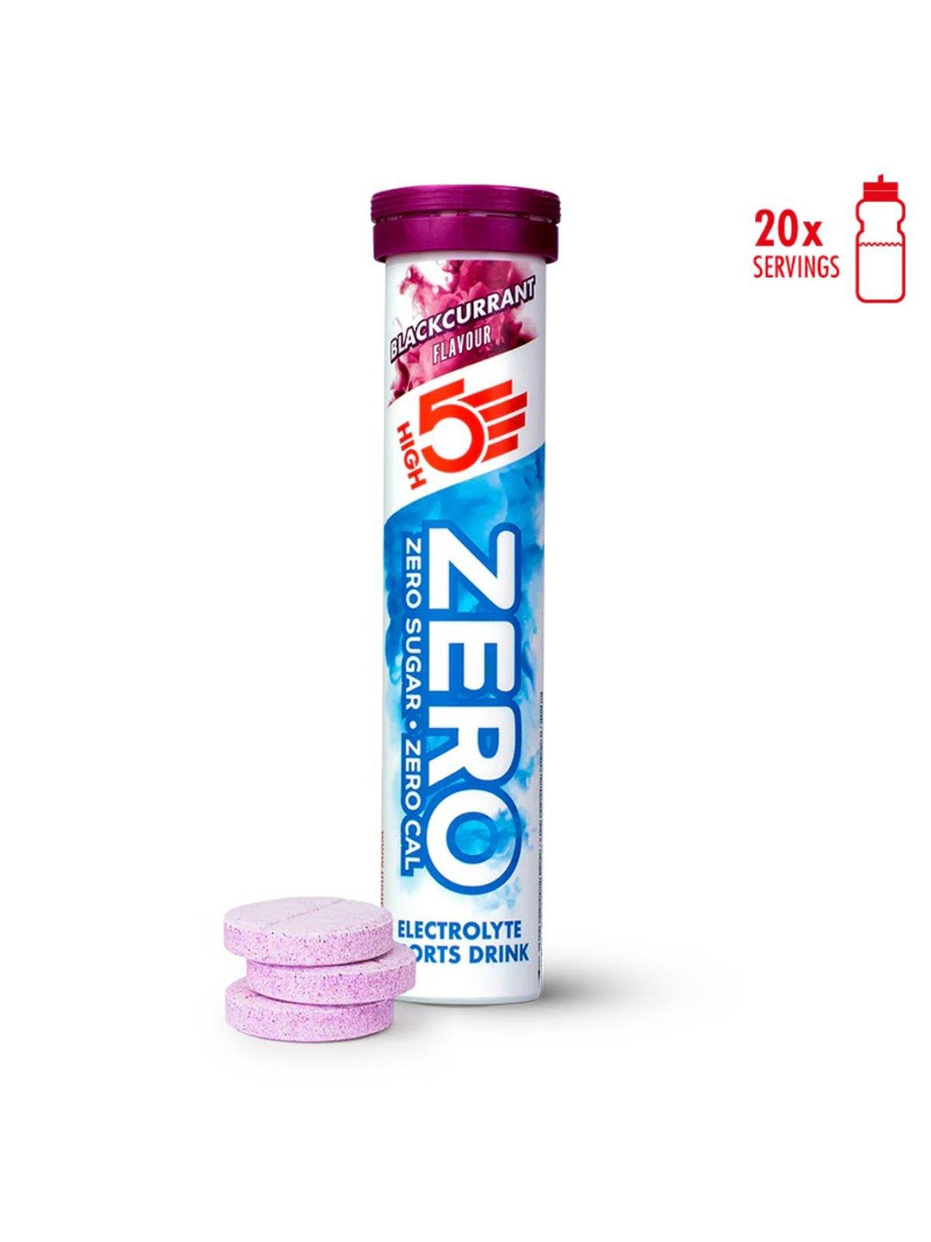 Image 4 of 4 of High5 ZERO 8 x 20 Hydration Electrolyte Tablets Blackcurrant