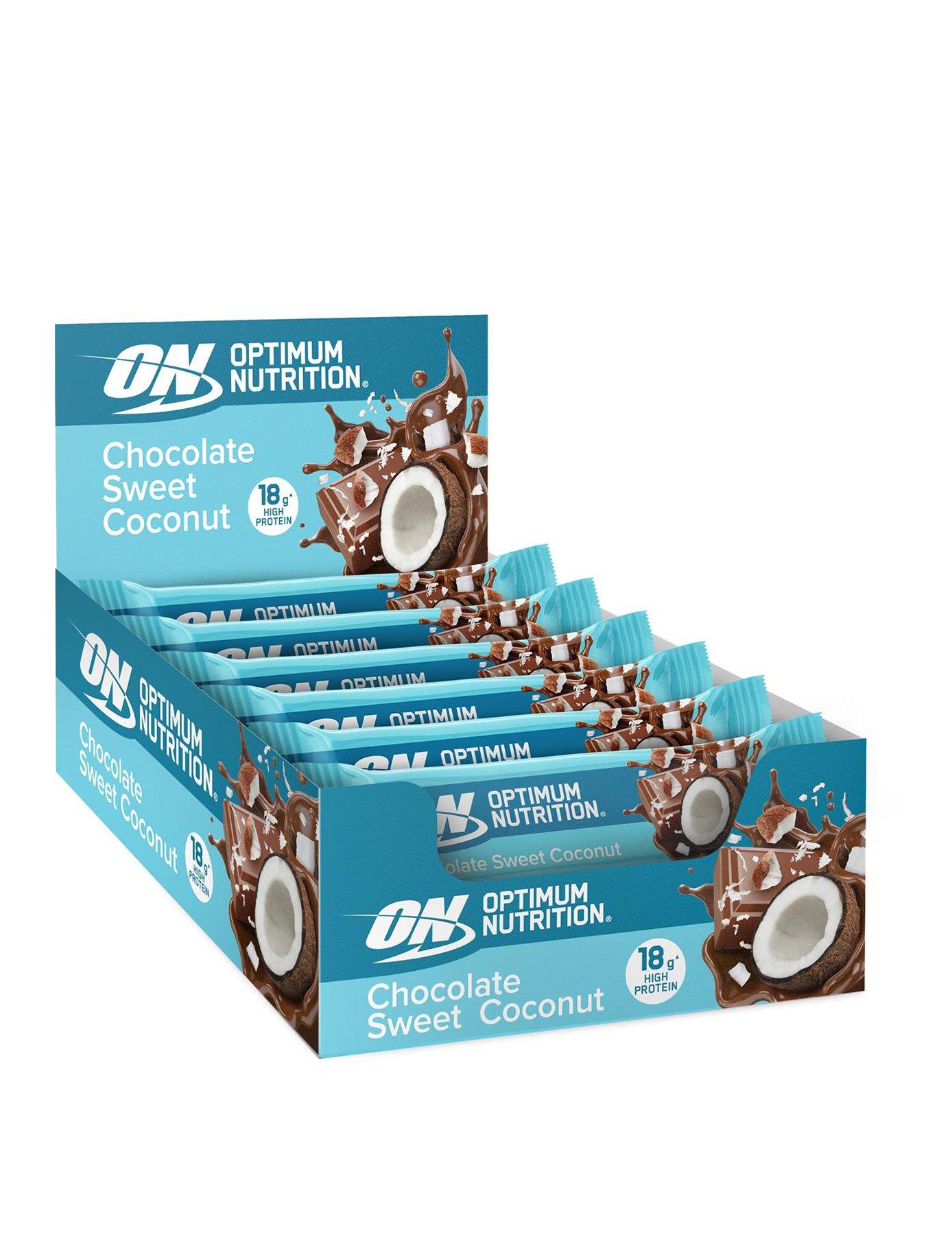 Optimum Nutrition Protein Bar - Chocolate Sweet Coconut - 10 x 59g
