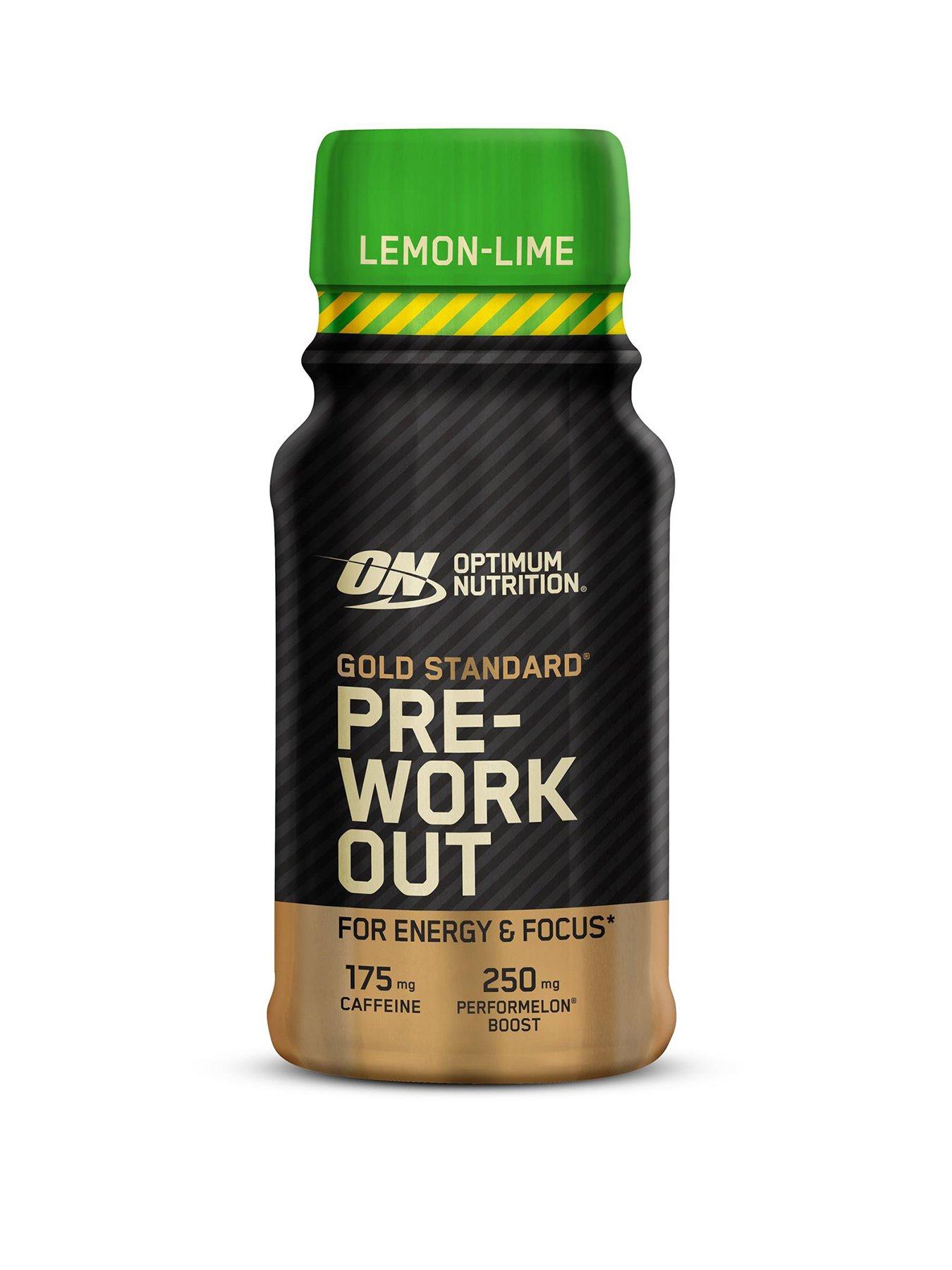 Optimum Nutrition Pre Workout Shot - Lemon Lime - 60ml