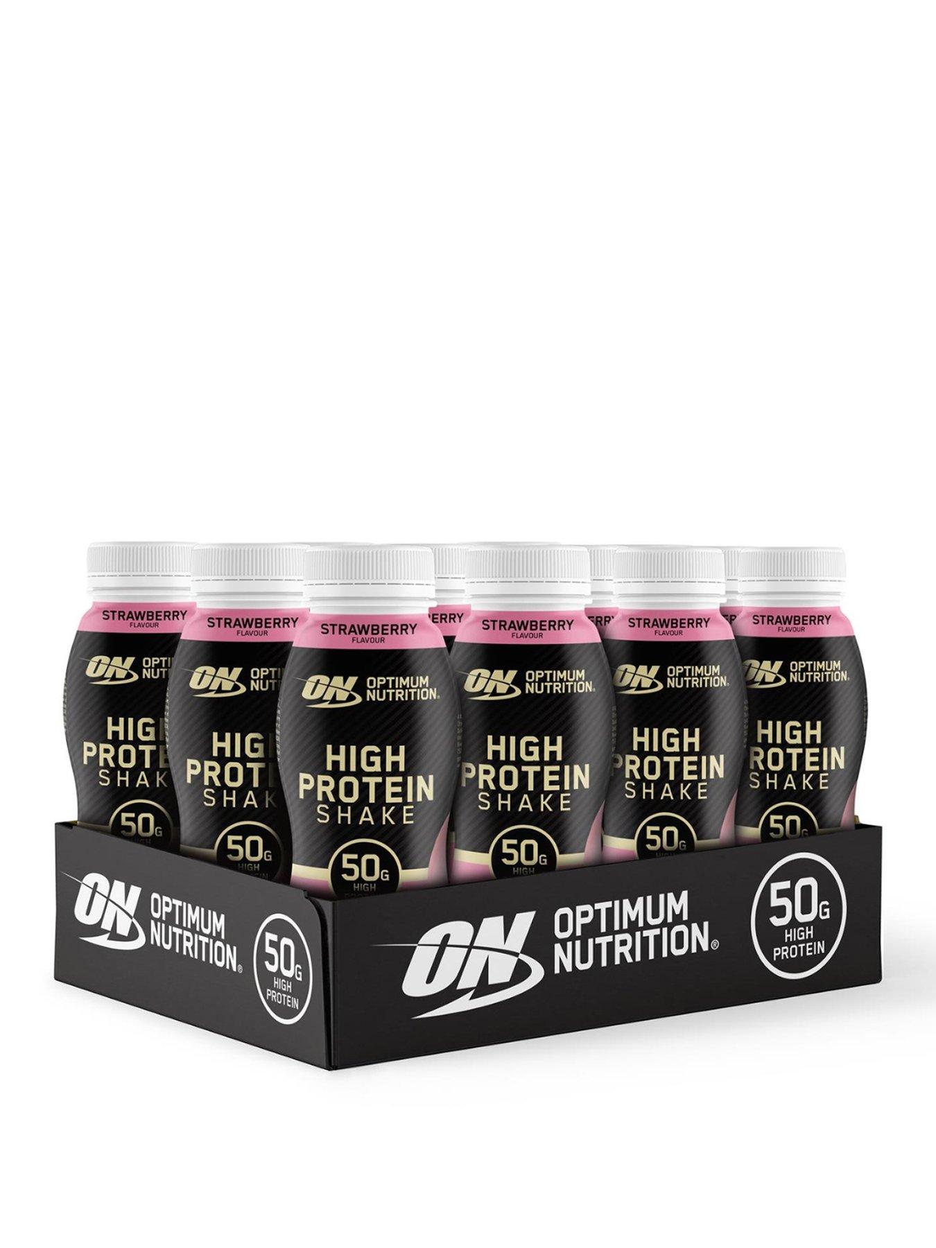 Optimum Nutrition Protein Shake Rtd - Strawberry - 12 X 500Ml