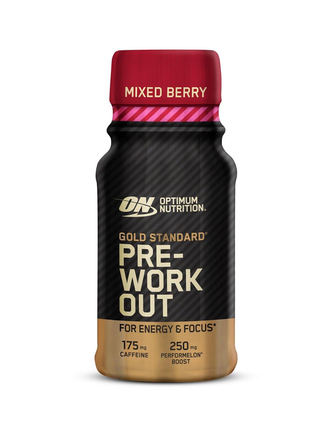 Optimum Nutrition Pre Workout Shot - Mixed Berry - 60ml