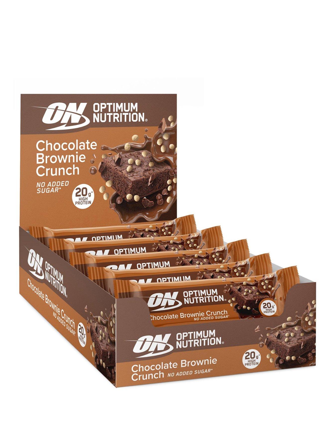 Optimum Nutrition Protein Bar - Chocolate Brownie Crunch - 10 X 65G