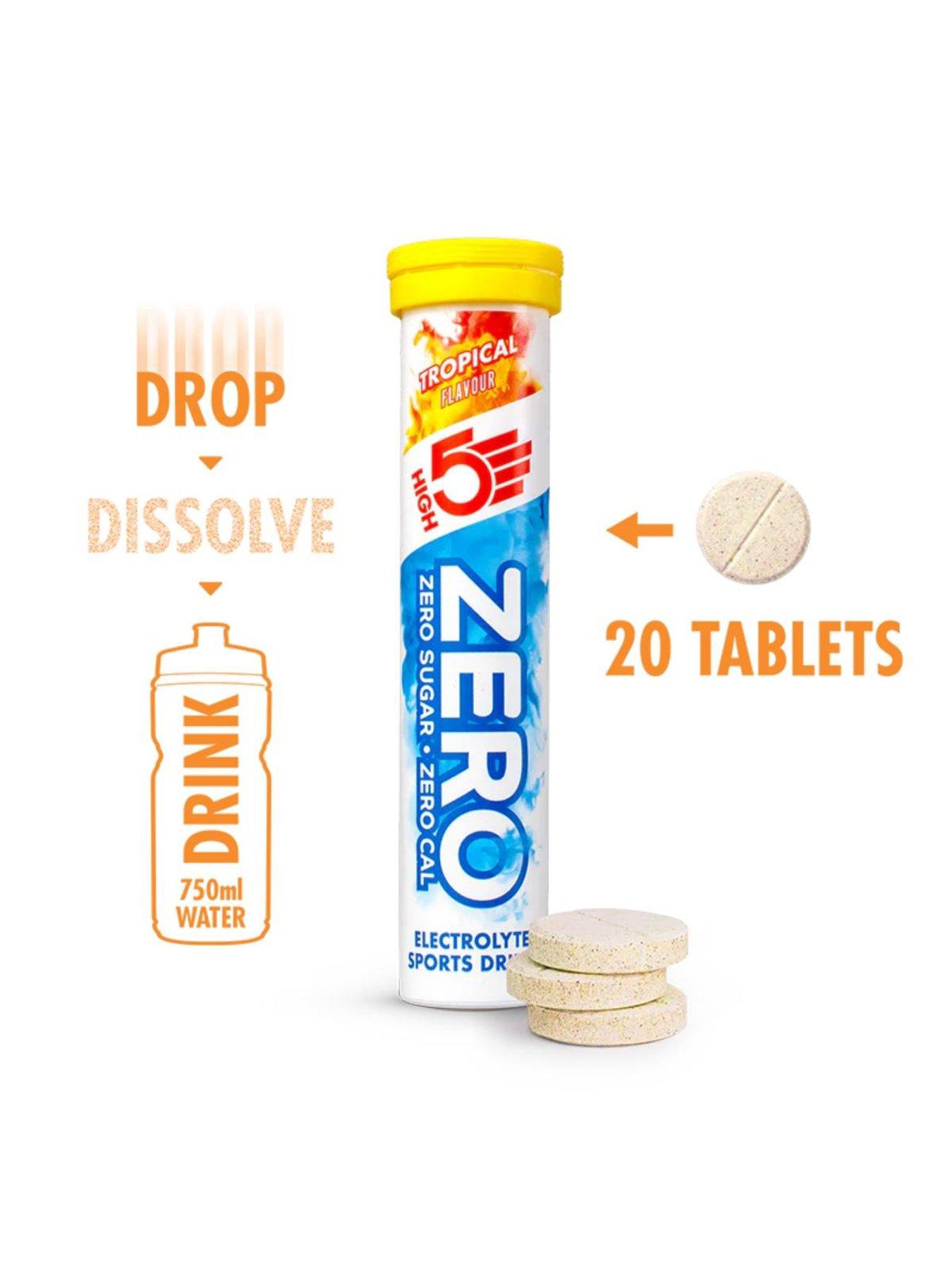Image 4 of 4 of High5 ZERO 8 x 20 Hydration Electrolyte Tablets Tropical