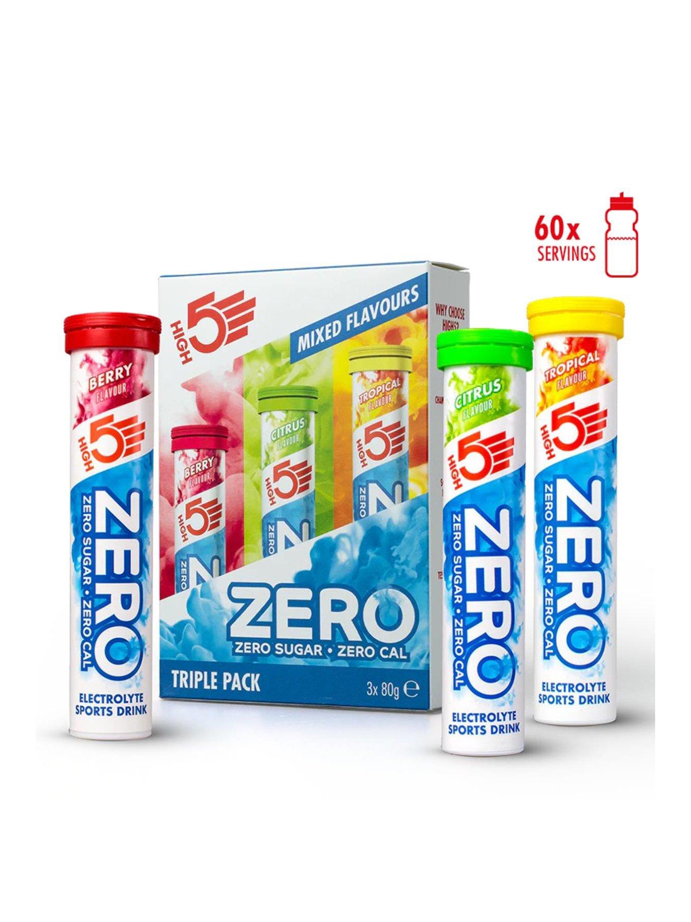High5 ZERO Triple Pack 3 x 20 Hydration Tablets Berry, Citrus and Tropical
