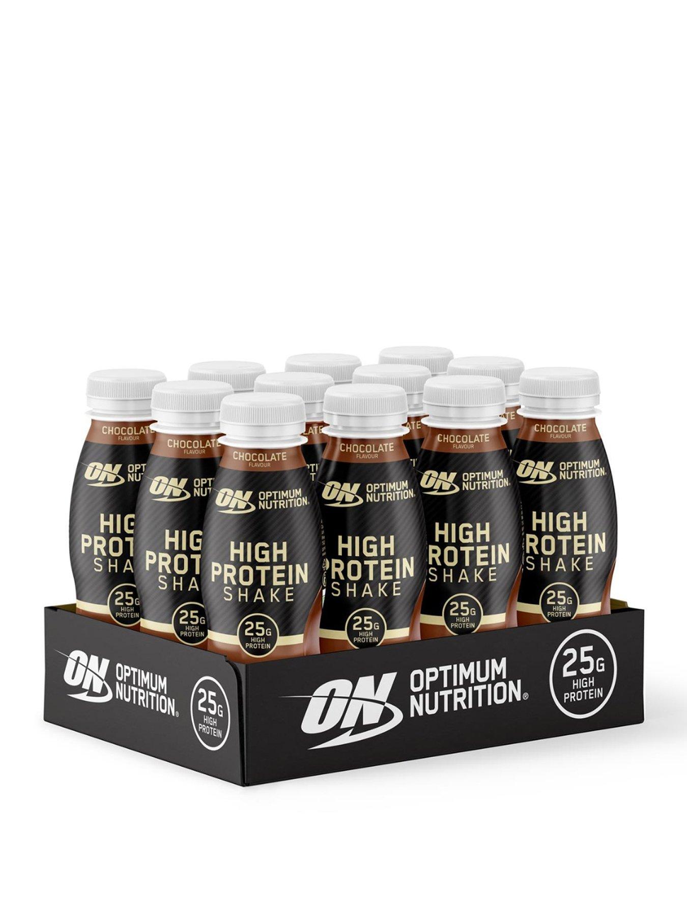 Optimum Nutrition Protein Shake Rtd - Chocolate - 12 X 330Ml
