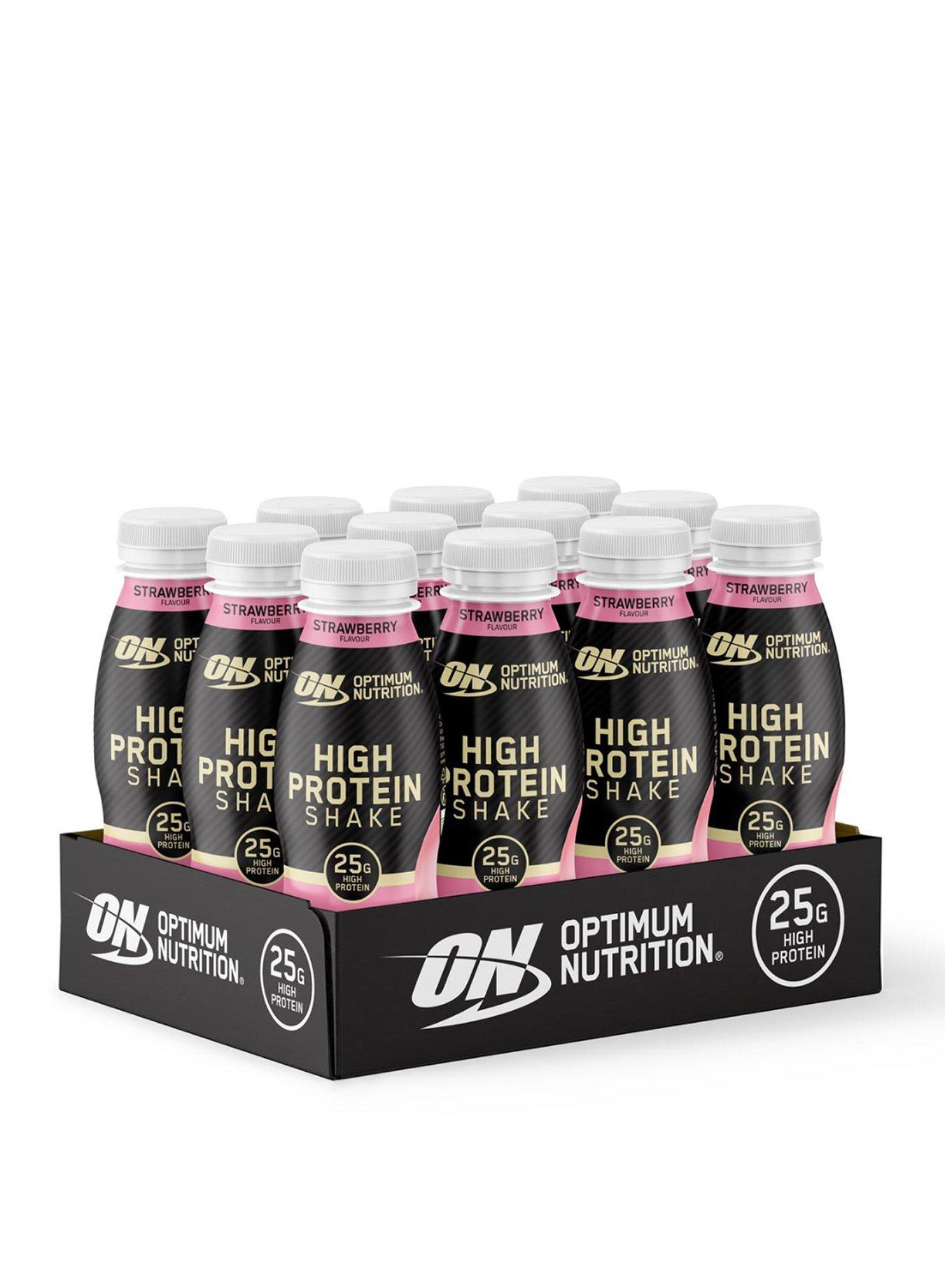 Optimum Nutrition Protein Shake Rtd - Strawberry - 12 x 330ml