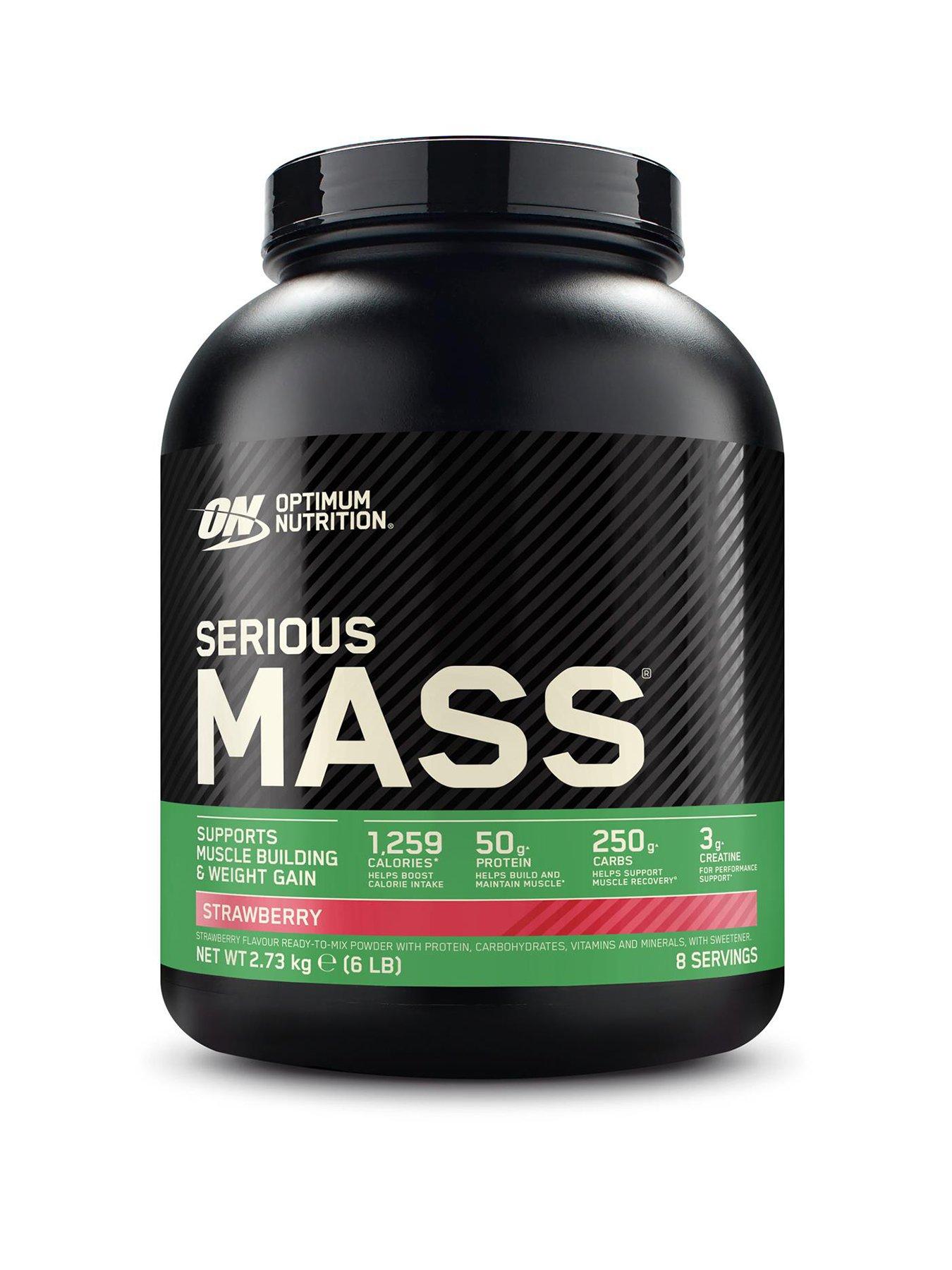 Optimum Nutrition Mass Gainer Powder - Strawberry - 2.73kg