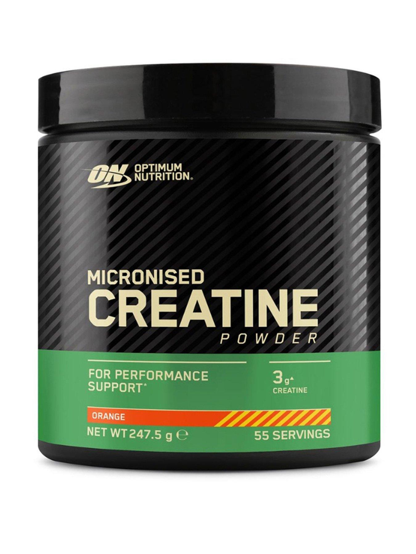 Optimum Nutrition Micronised Creatine Powder - Orange - 247.5g