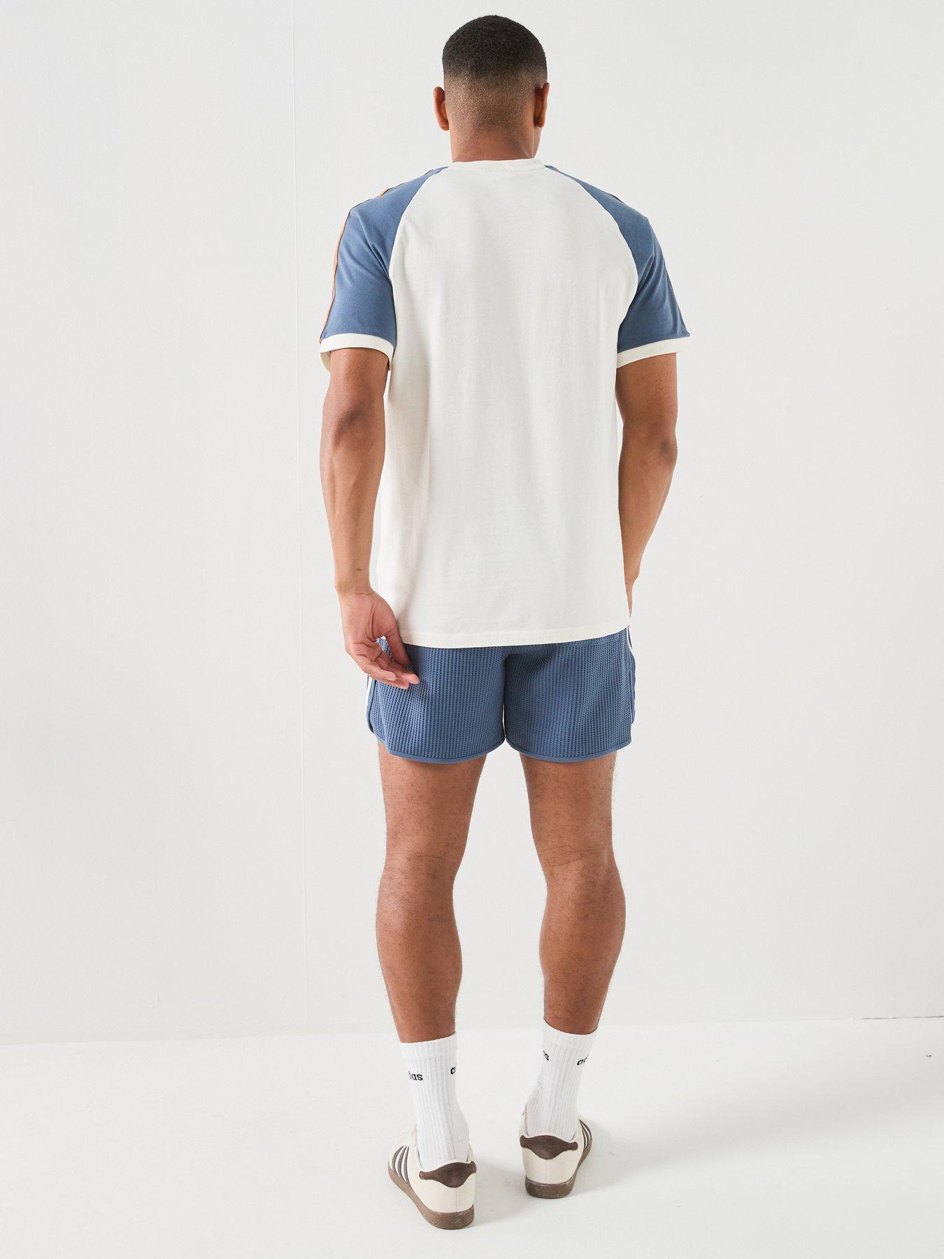 Image 5 of 6 of adidas Originals Mens Cali T-Shirt - Dark Blue