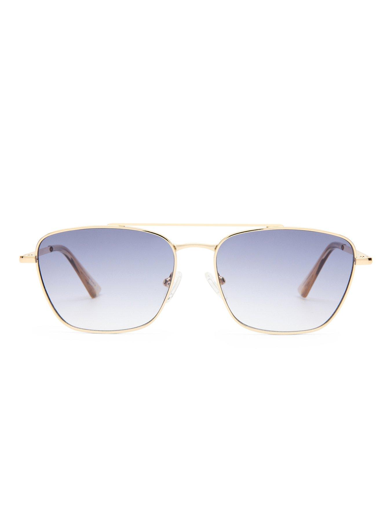 Image 3 of 4 of LE SPECS Womens Diametric Ii Square Sunglasses - Gold