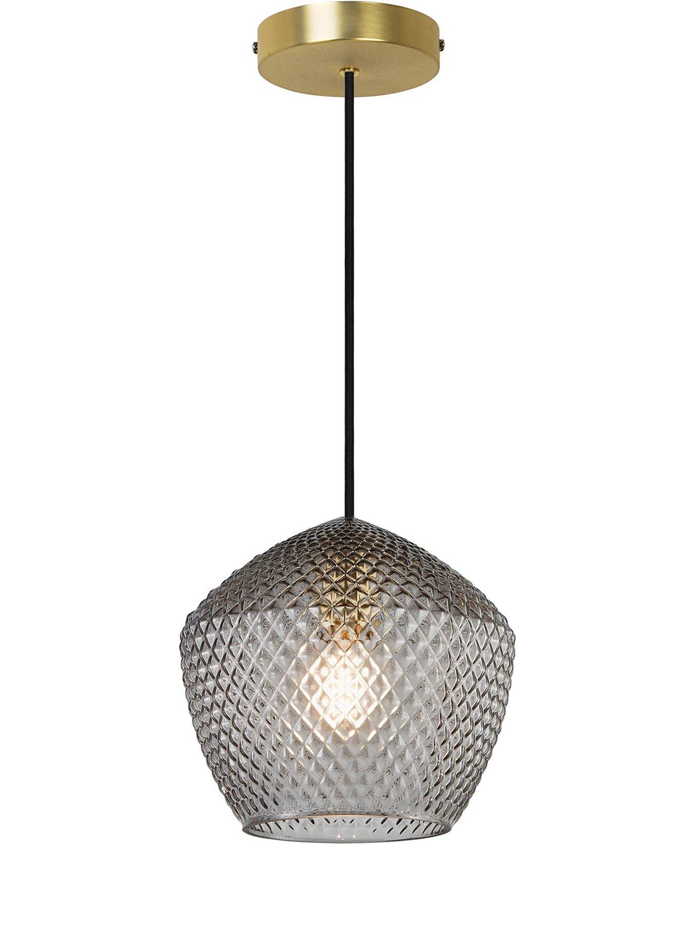Nordlux Nordlux Orbiform Pendant Brass Light - Smoke