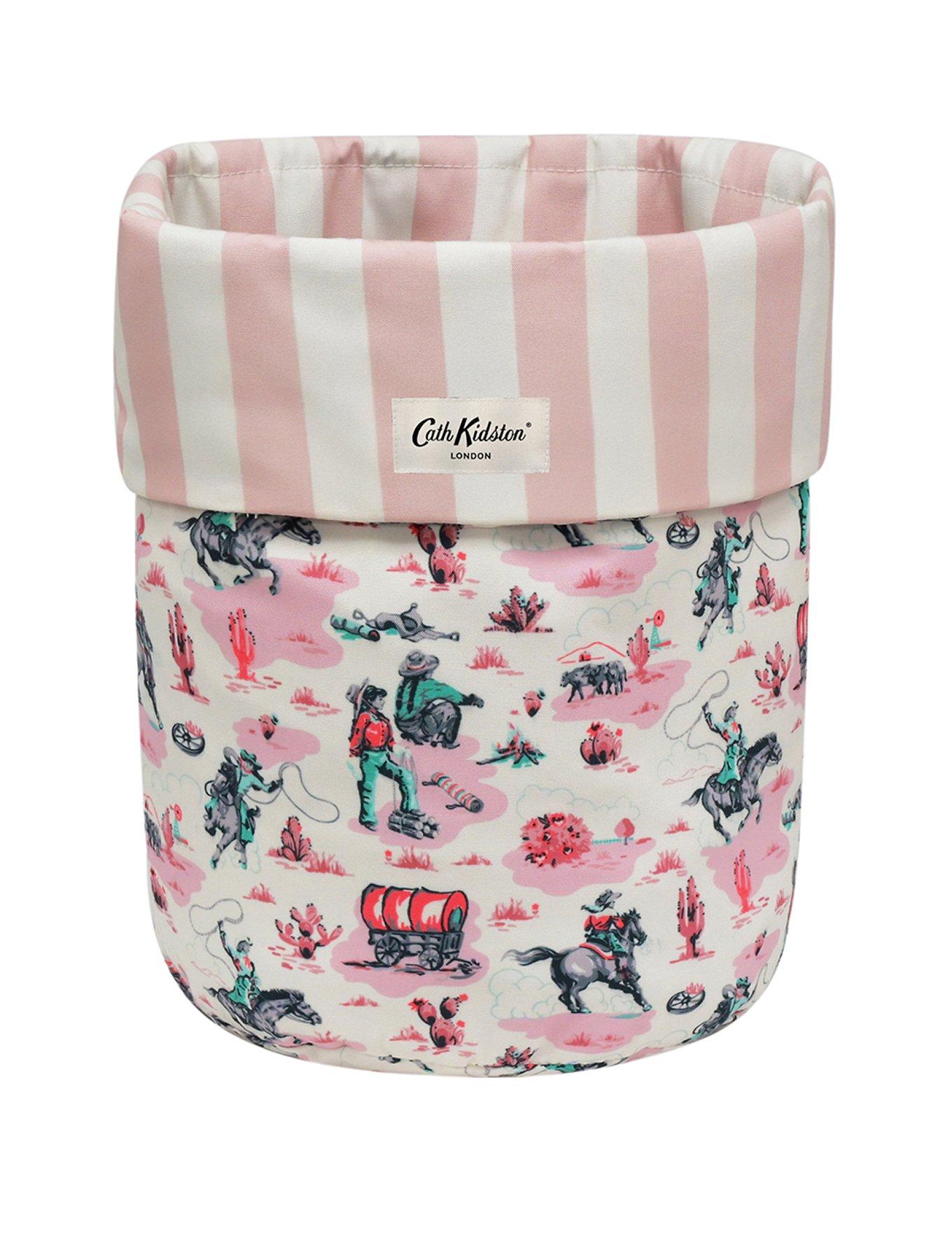 Image 1 of 2 of Cath Kidston Cowgirl Toy Storage Bucket