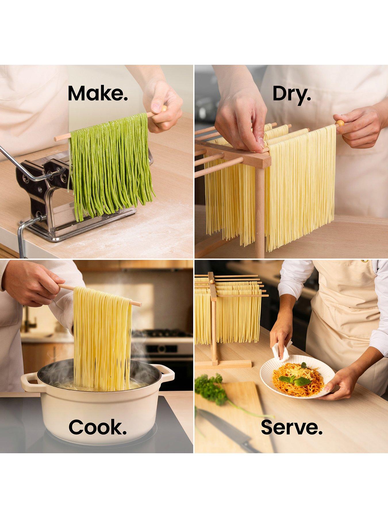 Image 4 of 8 of Vonshef Double-sided Pasta Drying Rack